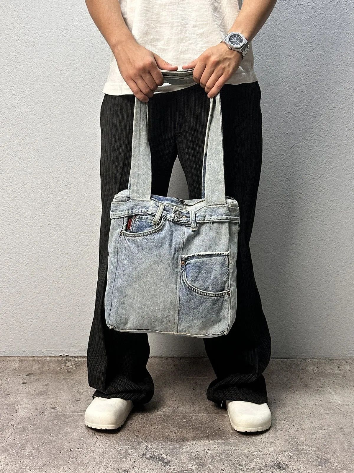 Other Gothic Avatngarde Bag Messenger Distressed Bottega Japanese Size ONE SIZE - 2 Thumbnail