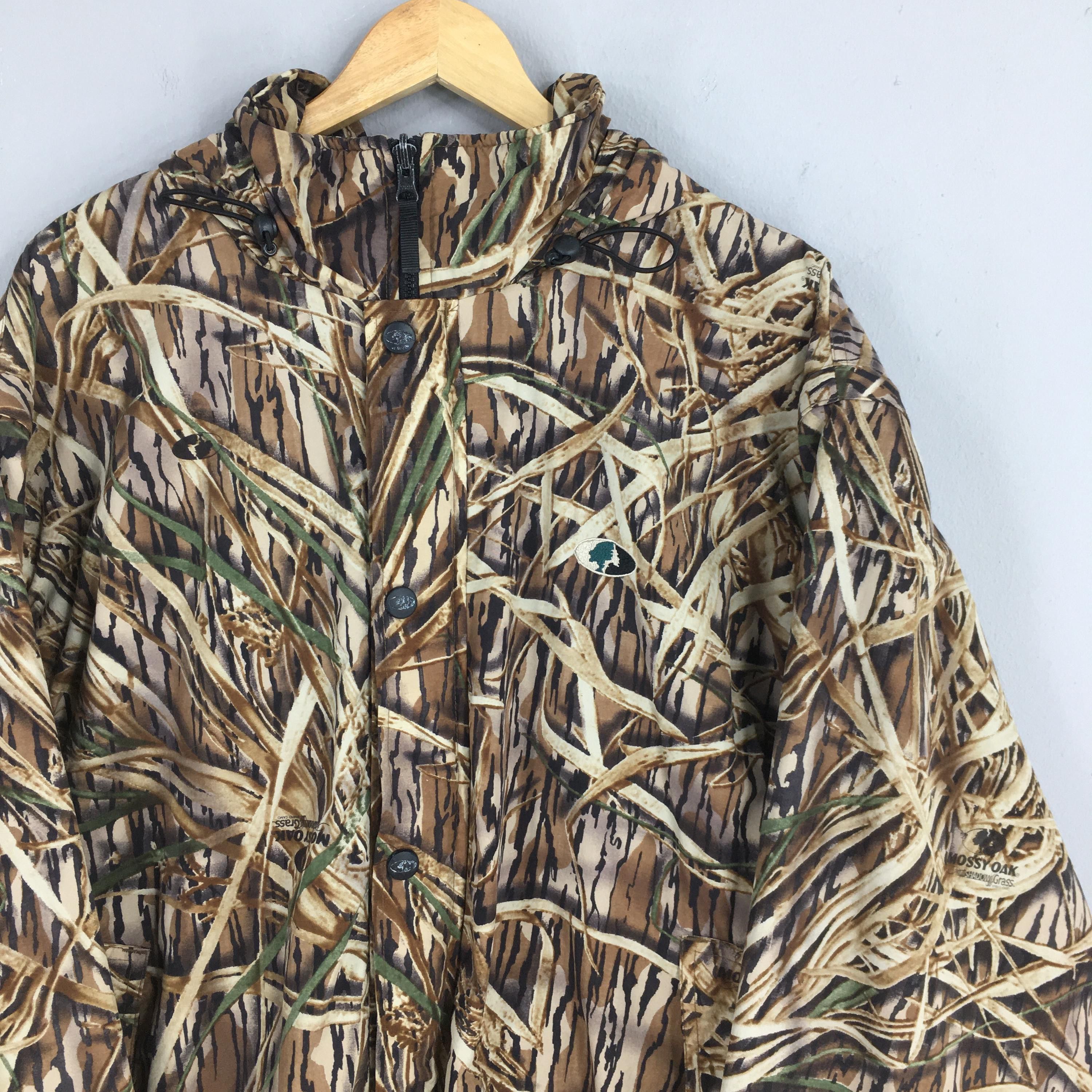 Mossy Oaks Vintage Mossy Oak Tree Camo Hoodie Zipper Jacket 2XLarge Size US XXL / EU 58 / 5 - 2 Thumbnail