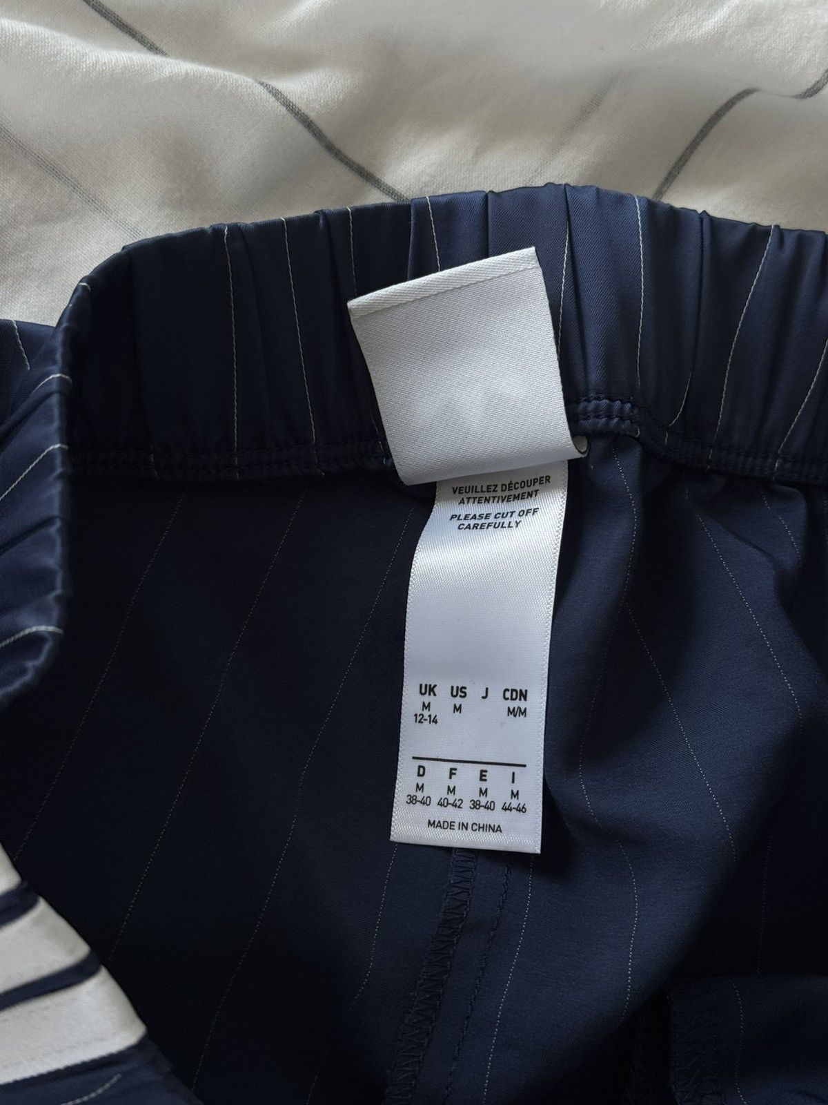 Adidas Adidas Balenciaga Style baggy Track Pants Hype Sweatpants Size 33" - 8 Thumbnail