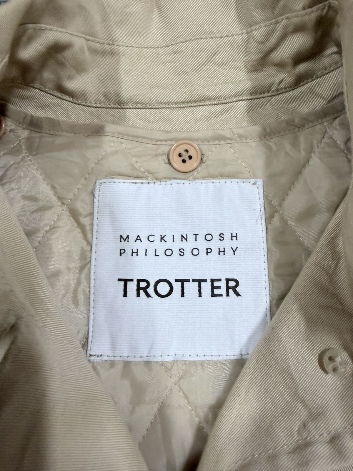 Mackintosh Vtg🔥Mackintosh Philosophy Trotter Trechcoat Size US M / EU 48-50 / 2 - 15 Thumbnail