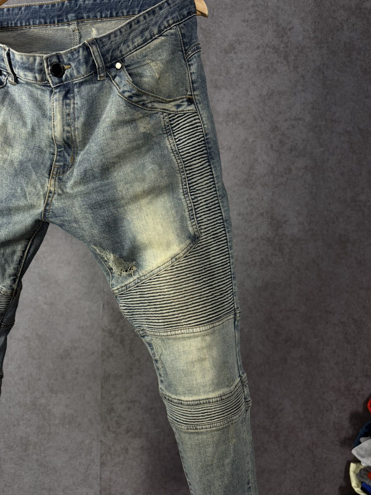 Represent Clo. Represent designer distressed jeans Size US 34 / EU 50 - 2 Thumbnail