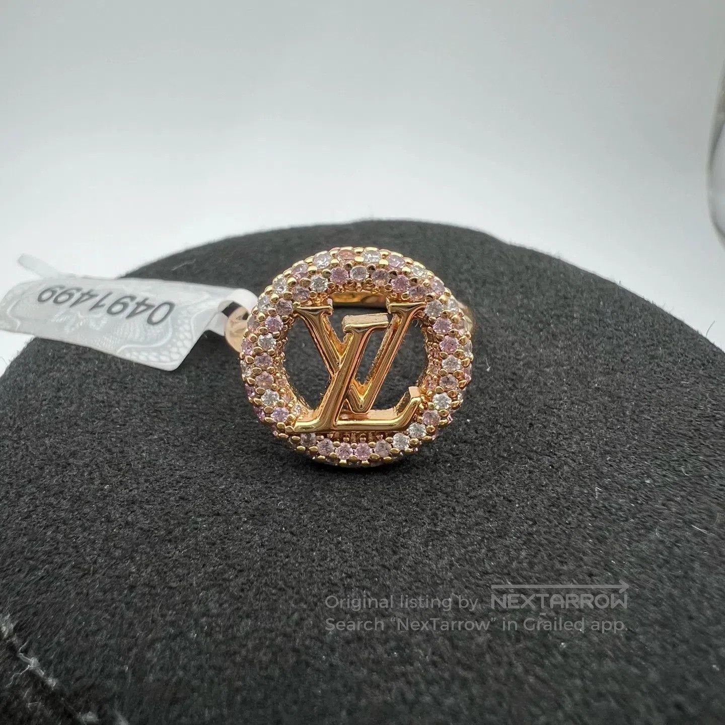 Louis Vuitton Louis Vuitton Full diamond crystal ring Size ONE SIZE - 2 Thumbnail