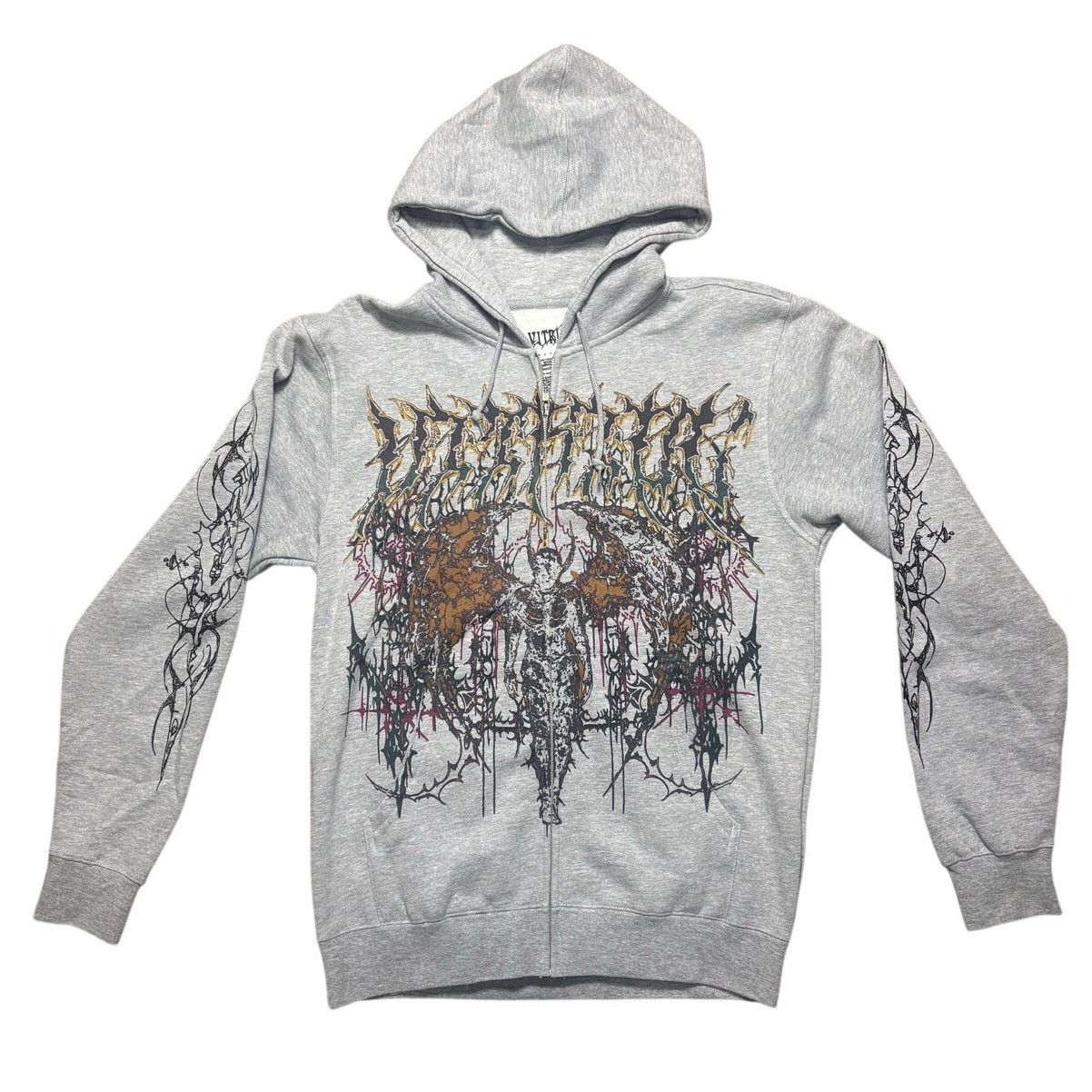 Other New Vitriol Men's Gray Zip-Up Hoodie - Size Medium Size US M / EU 48-50 / 2 - 1 Thumbnail