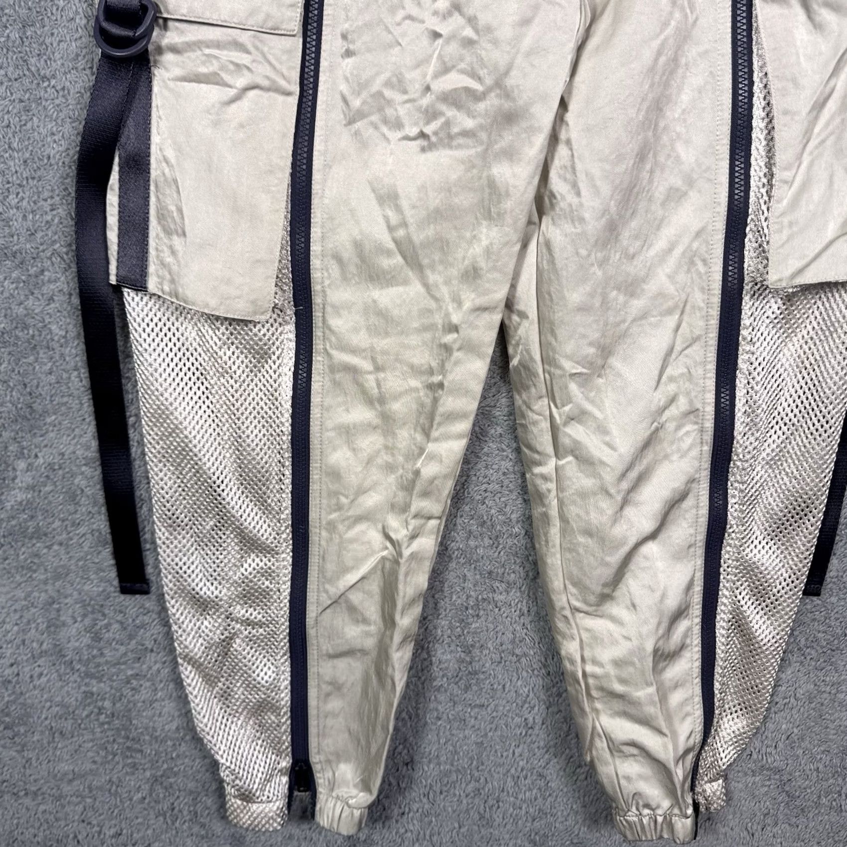 Jordan Brand VINTAGE Nike Air Jordan Utility Flight Pants Women's M Cargo Jogger Sweatpant CU4072 Size 32" / US 10 / IT 46 - 6 Thumbnail