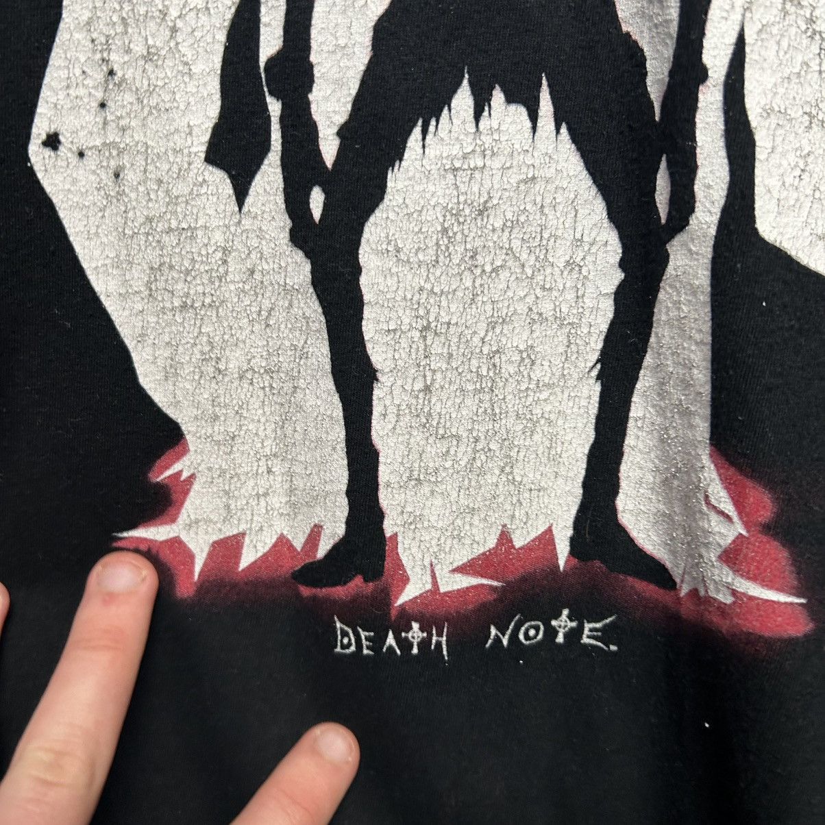 Cartoon Network Vintage Death Note Big Logo Cartoon Anime tee size S Size US S / EU 44-46 / 1 - 3 Thumbnail