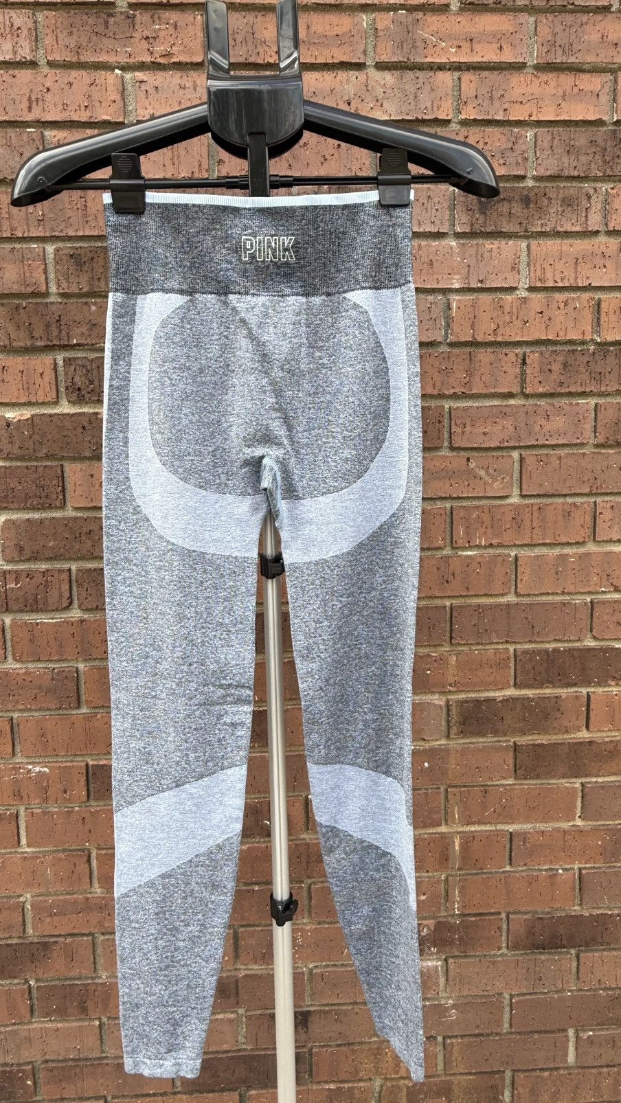 Victoria's Secret Victoria's Secret PINK Blue Gray High Waist Leggings Size 24" / US 00 / IT 34 - 7 Thumbnail