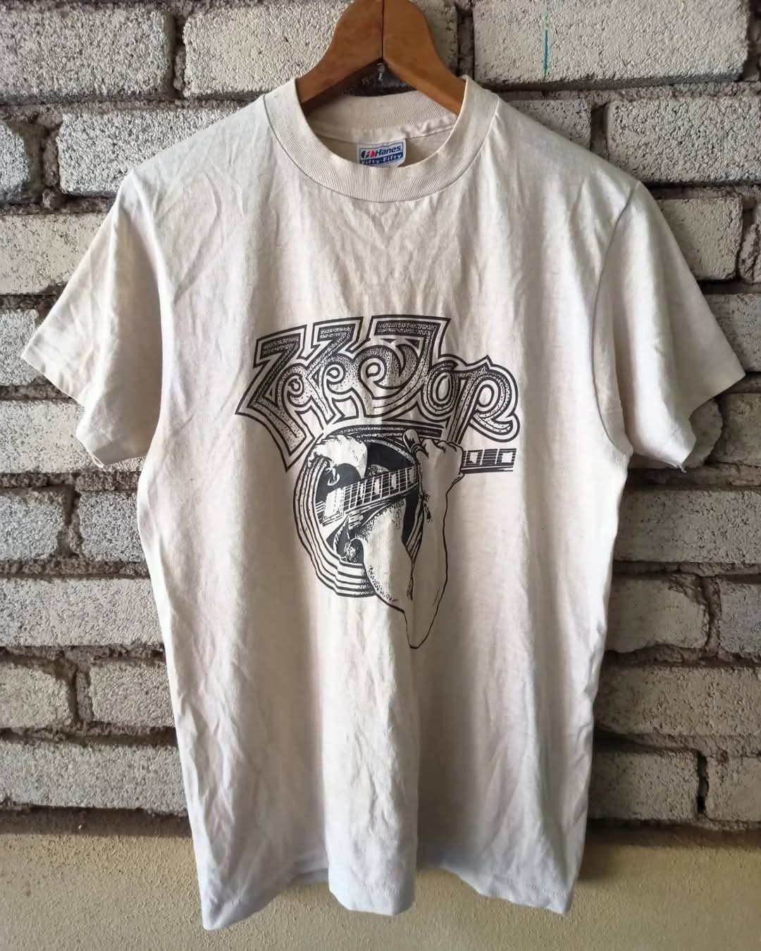 Band Tees × Hanes × Vintage Vintage 80s Band Zz Top Size US M / EU 48-50 / 2 - 1 Thumbnail