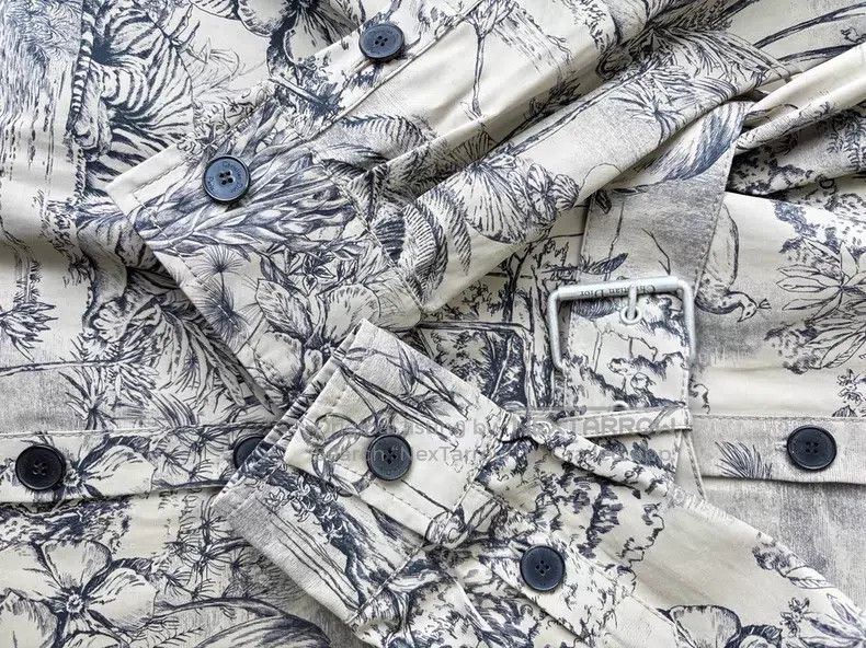 Dior Dior Printed Series Landscape Jungle Tied Dress Long Skirt Size XS / US 0-2 / IT 36-38 - 6 Thumbnail
