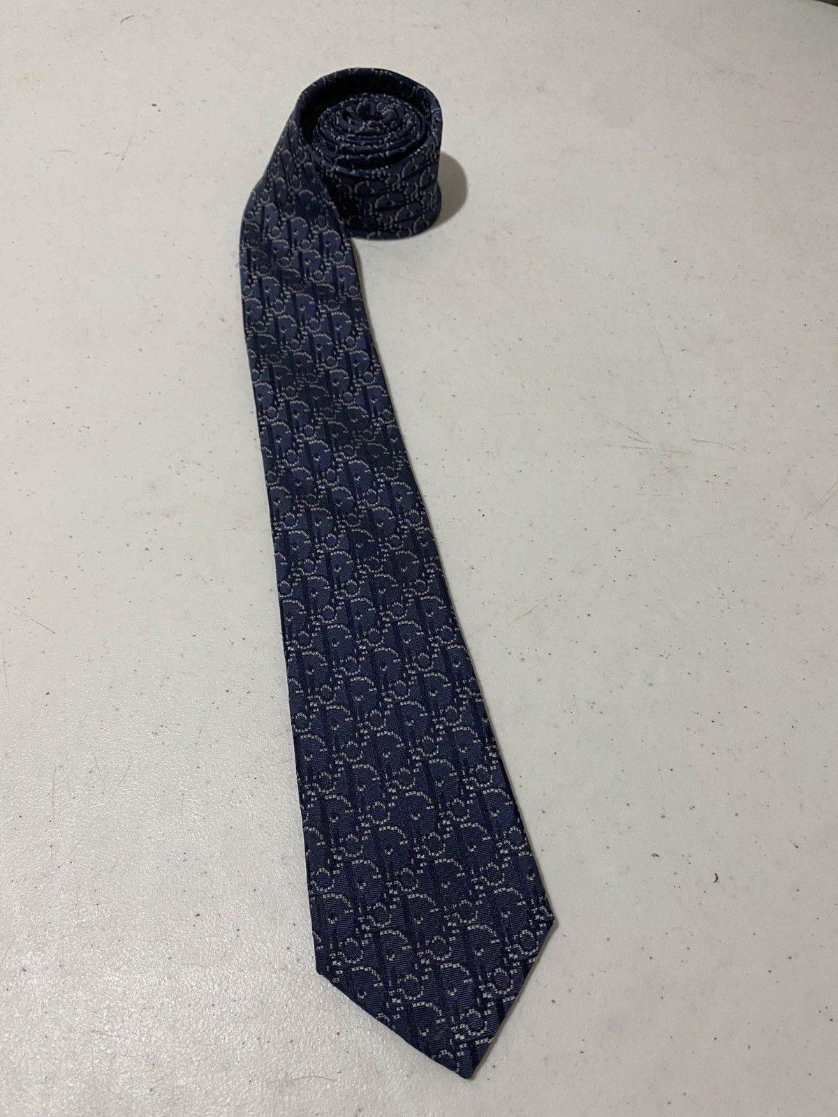 Dior Dior Monogram Tie Size ONE SIZE - 8 Thumbnail