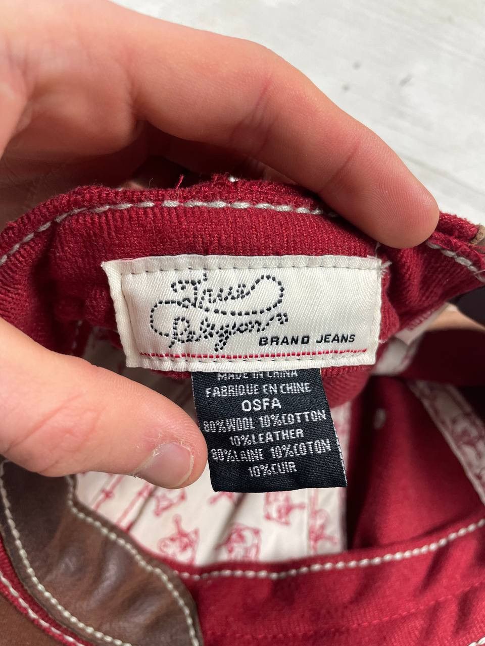 True Religion Vintage True Religion Cap 90s Y2K Size ONE SIZE - 14 Thumbnail