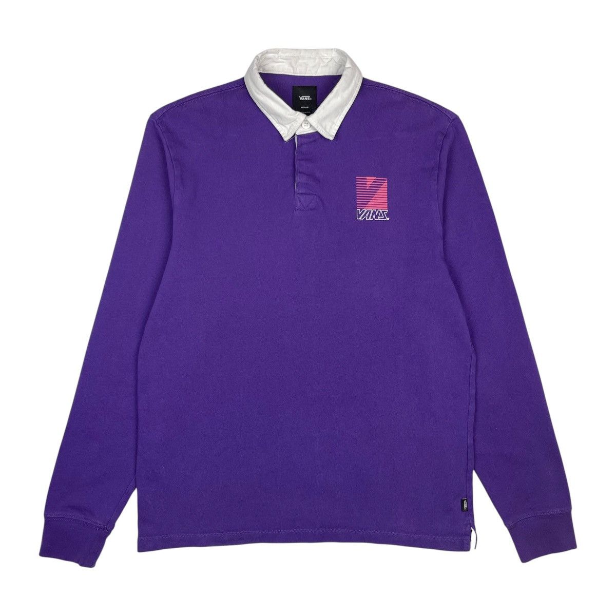 Vans Vans Retro Sport Long Sleeve Polo Shirt Size US M / EU 48-50 / 2 - 2 Thumbnail