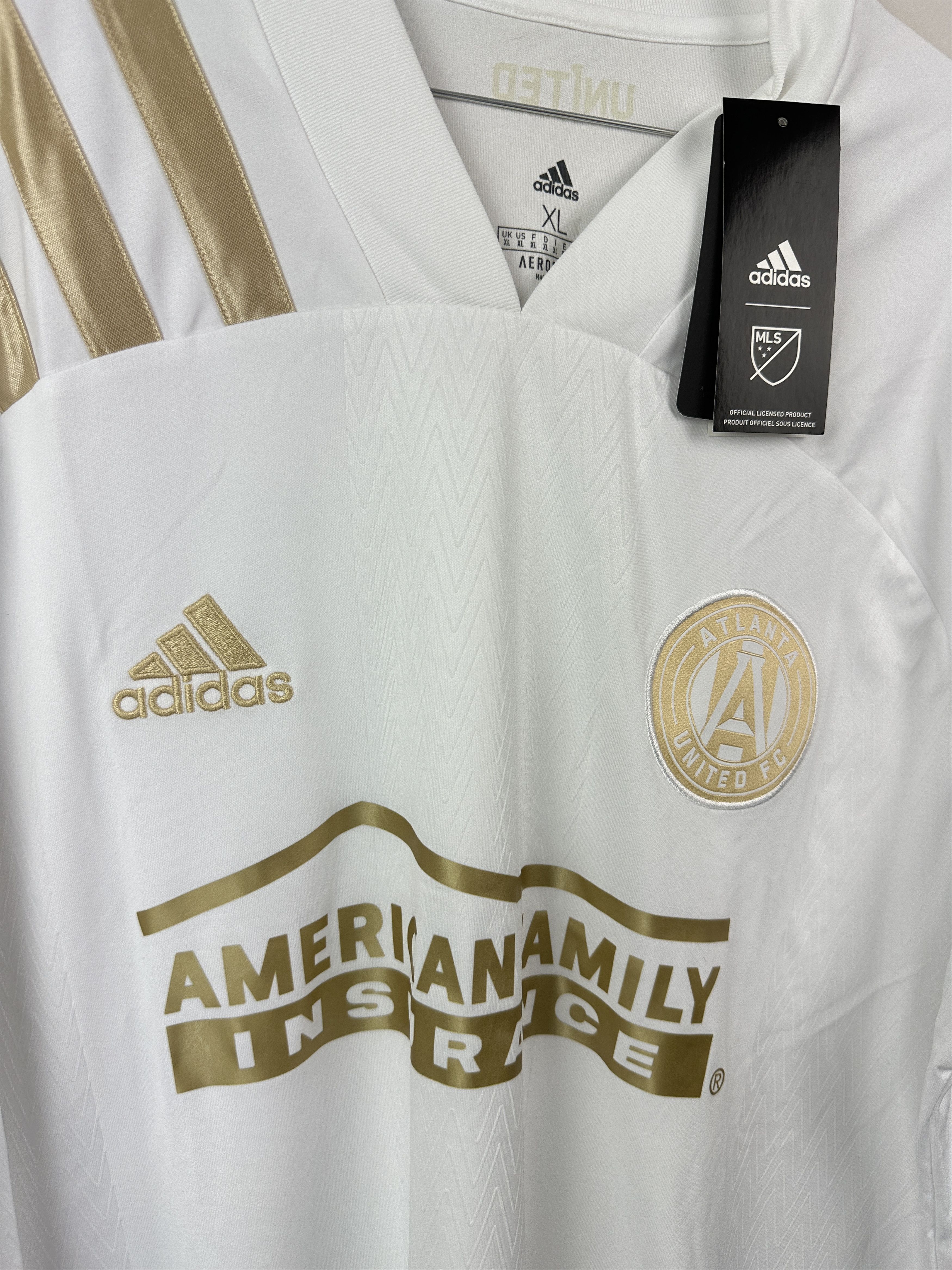 Adidas BNWT Atlanta United FC 2020/22 Away [XL] Soccer Jersey Size US XL / EU 56 / 4 - 5 Thumbnail