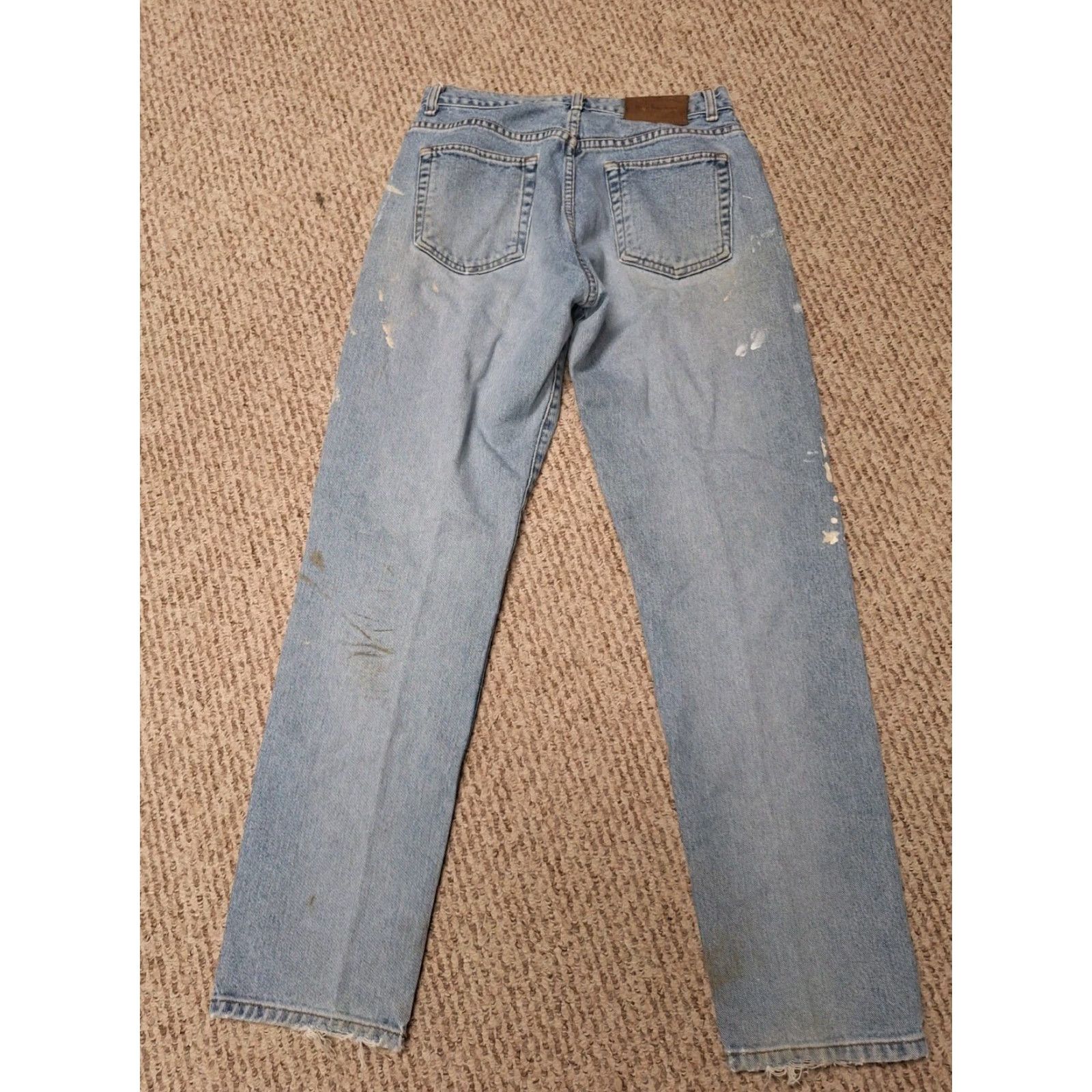 Calvin Klein Calvin Klein Jeans Denim Easy Fit Button Blue 9 Women’s Regular 5-Pocket Straight Jeans Size 30" / US 8 / IT 44 - 6 Thumbnail