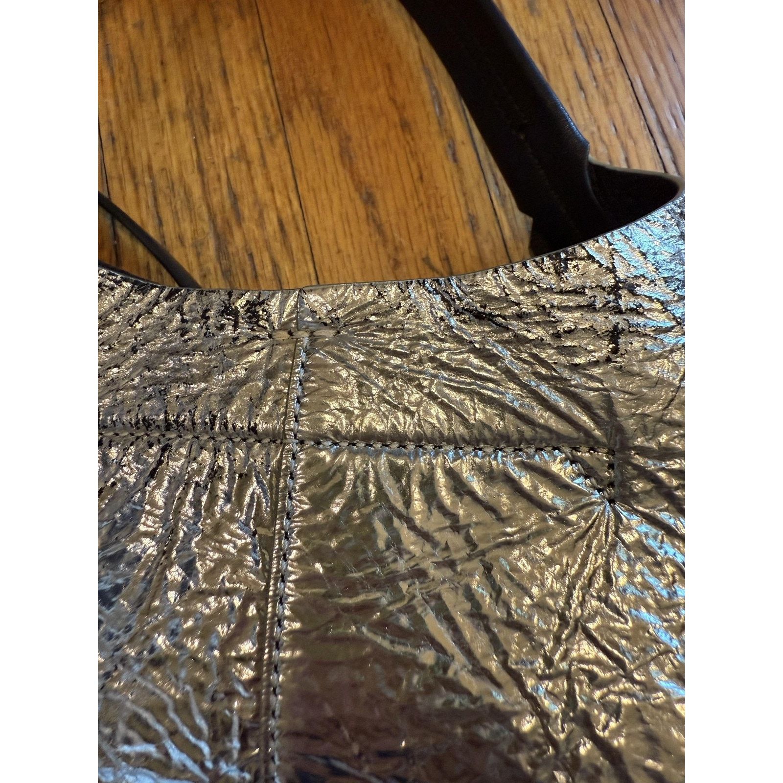 Rag & Bone Rag & Bone Crossbody Bag Metallic Textured Leather Size ONE SIZE - 11 Thumbnail