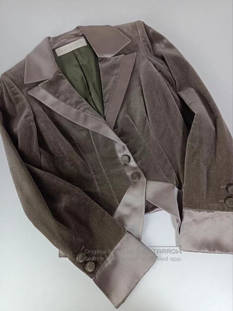 Valentino Valentino Brown satin three-piece set Size S / US 4 / IT 40 - 6 Thumbnail