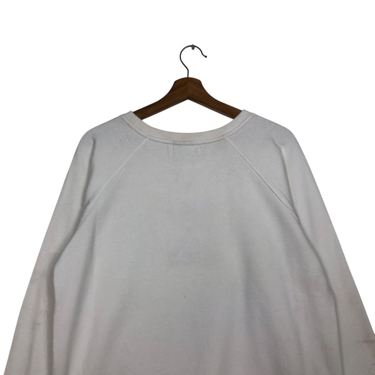 Japanese Brand × Vintage 📌Vintage Sweatshirt Rich White K.Swiss Small Pony Size US L / EU 52-54 / 3 - 10 Thumbnail
