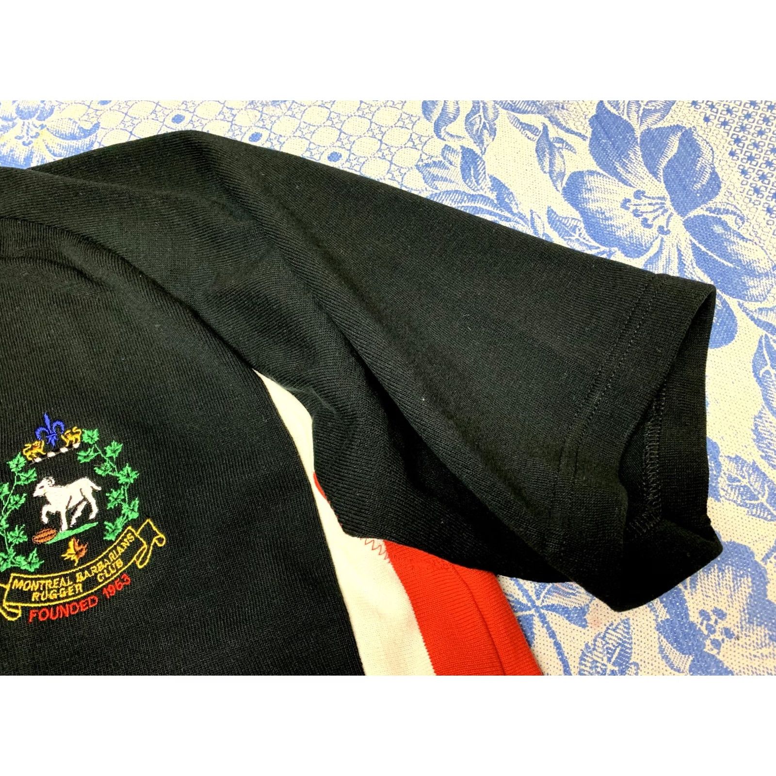 Barbarian VINTAGE Barbarian Montreal Barbarians Rugby Club Jersey Polo Shirt Mens 2XL Black Canada Size US XXL / EU 58 / 5 - 7 Thumbnail