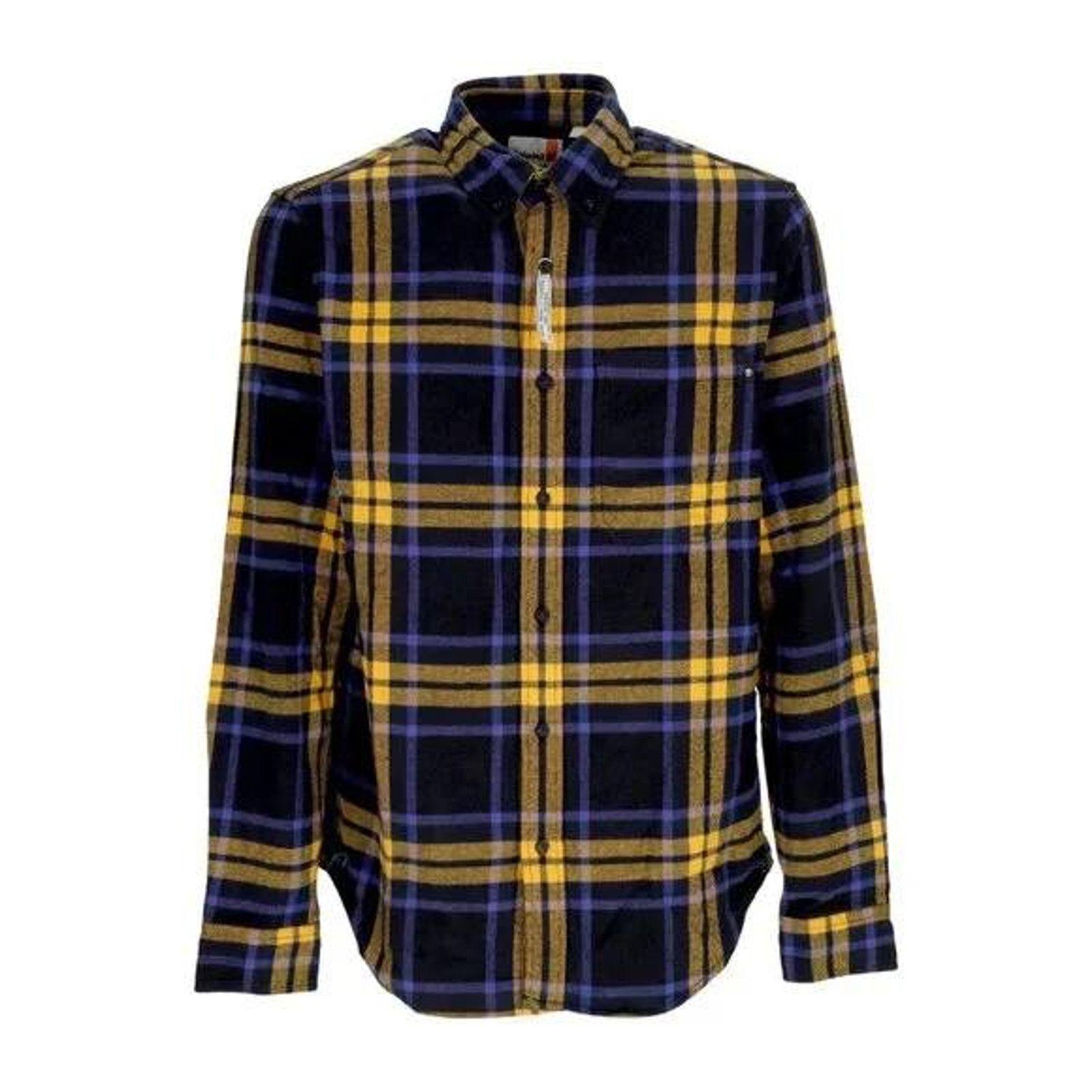 Timberland Timberland Men's Long Sleeve Heavy Flannel Plaid - Large Size US L / EU 52-54 / 3 - 1 Thumbnail
