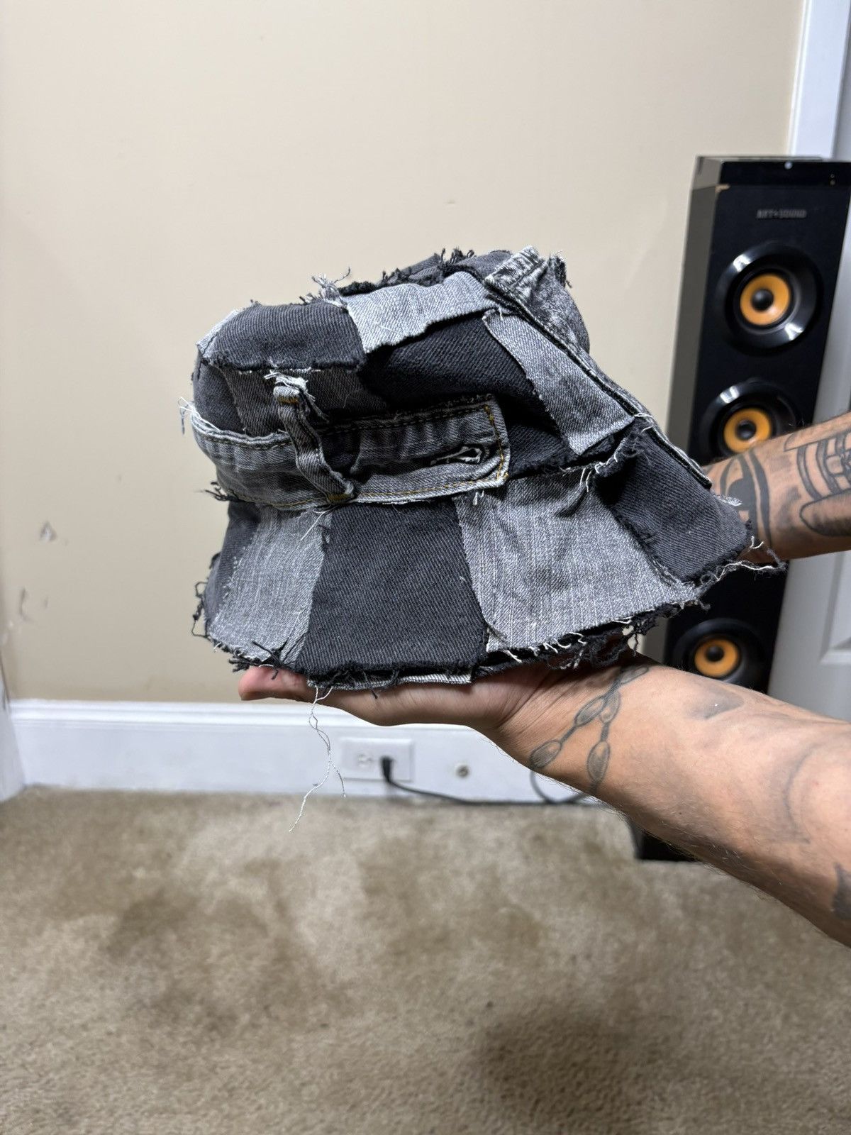 Other Custom Denim Bucket Hat Size ONE SIZE - 5 Thumbnail
