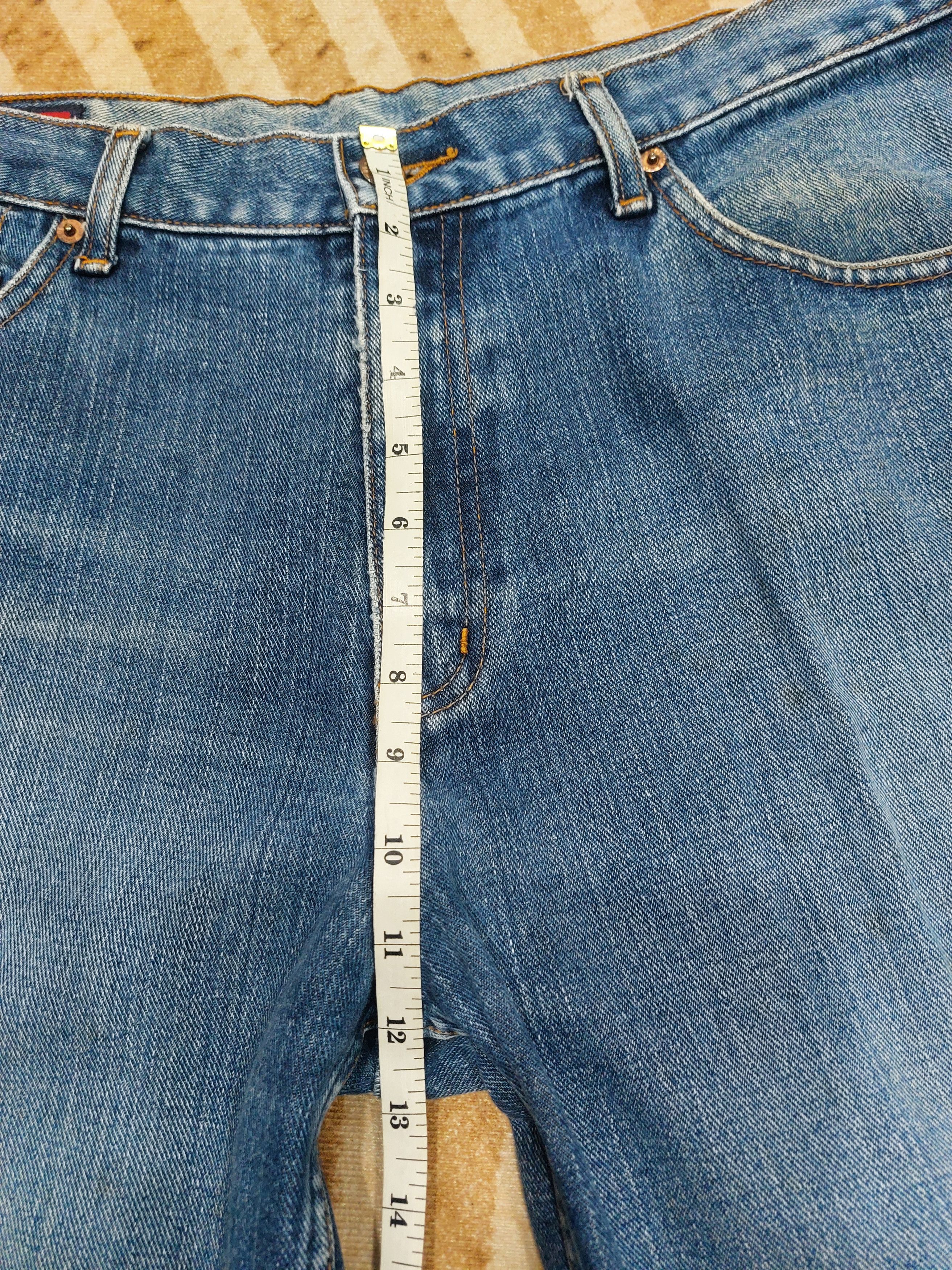 Edwin VINTAGE EDWIN 503 REGULAR DISTRESSED MUD WASH JAPANESE DENIM Size US 35 - 20 Thumbnail
