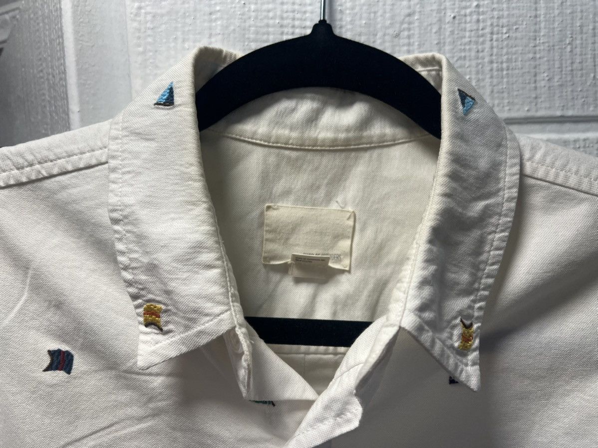 Band Of Outsiders Sailing flag embroidered short sleeve shirt Size US S / EU 44-46 / 1 - 3 Thumbnail
