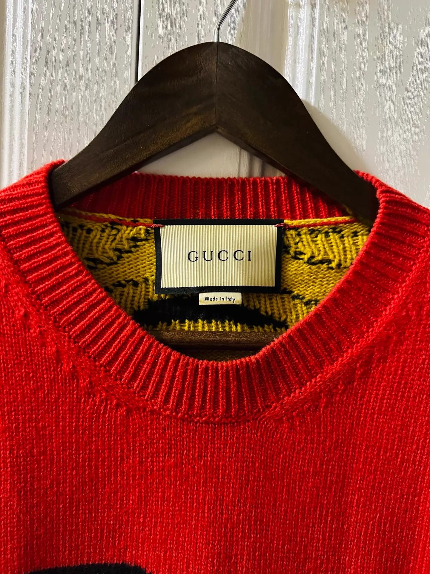 Gucci GUCCI Main Line Snoopy Wool Knitted Sweater Runway Size M / US 6-8 / IT 42-44 - 3 Thumbnail