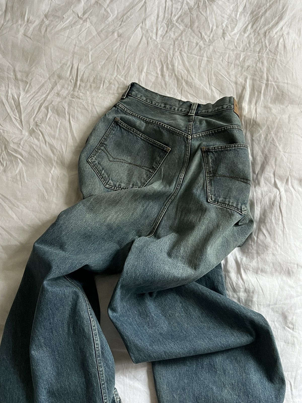 Balenciaga Balenciaga Baggy Jeans Washed Blue Color XS Size US 30 / EU 46 - 2 Thumbnail