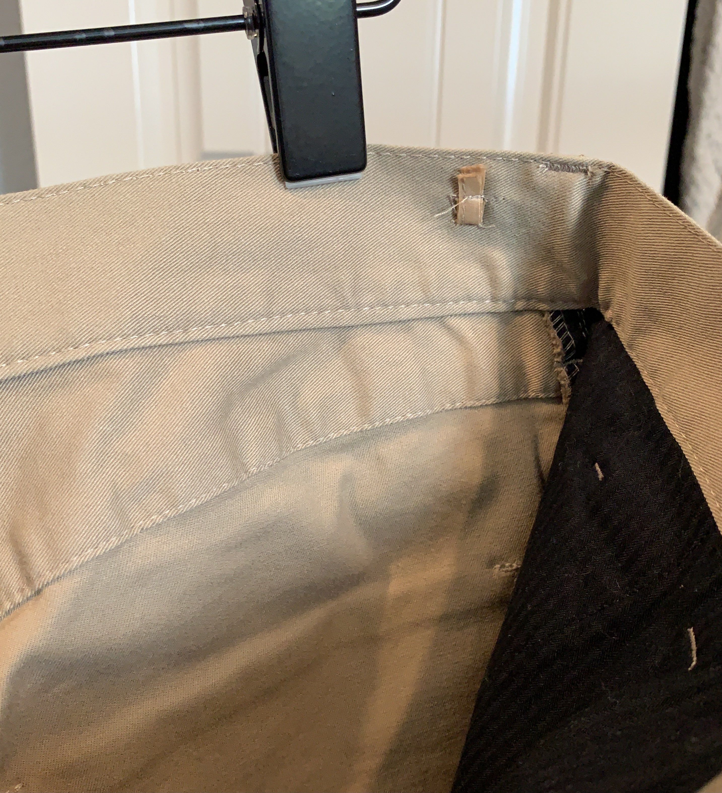 Prada Khaki Cotton Twill Patch Coin Pocket Capri Trousers Size 27" / US 4 / IT 40 - 5 Thumbnail