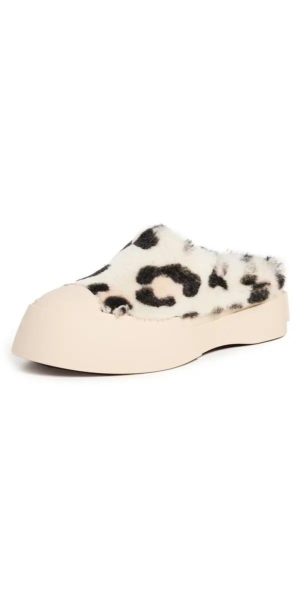 Marni o1w1db10925 Mules in White Size US 8 / IT 38 - 1 Thumbnail