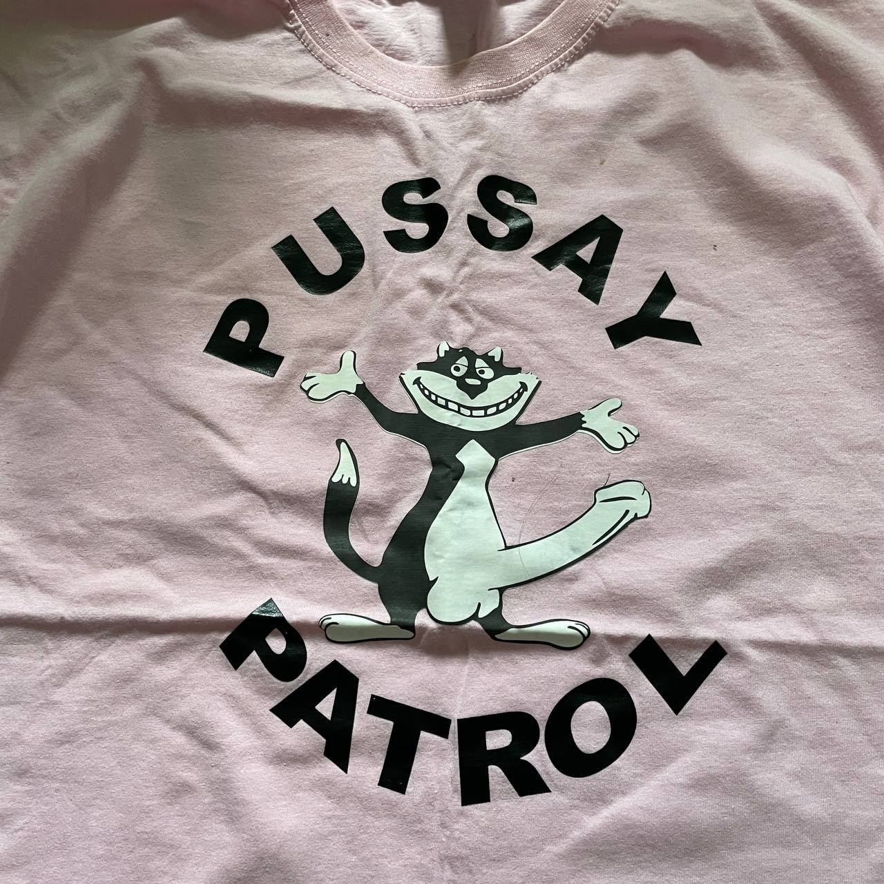 Other VINTAGE Y2K PUSSAY PATROL ADULT HUMOR MOVIE T SHIRT 187 Size US L / EU 52-54 / 3 - 4 Thumbnail