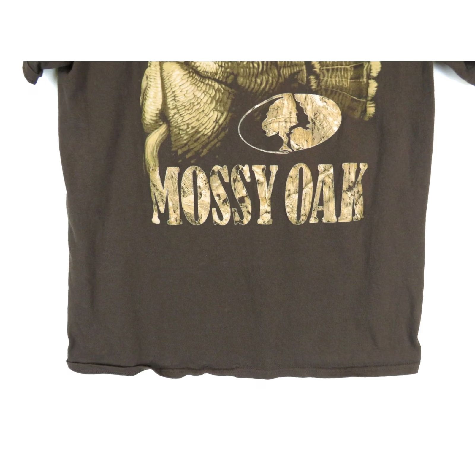 Delta VINTAGE Mossy Oak Camo Strutting Tom Turkey Gobbler T-shirt M Hunting Size US M / EU 48-50 / 2 - 2 Thumbnail