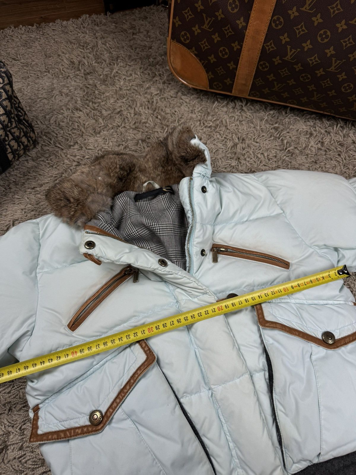 Just Cavalli Puffer jacket Just Cavalli rabbit fur original item Size S / US 4 / IT 40 - 5 Thumbnail