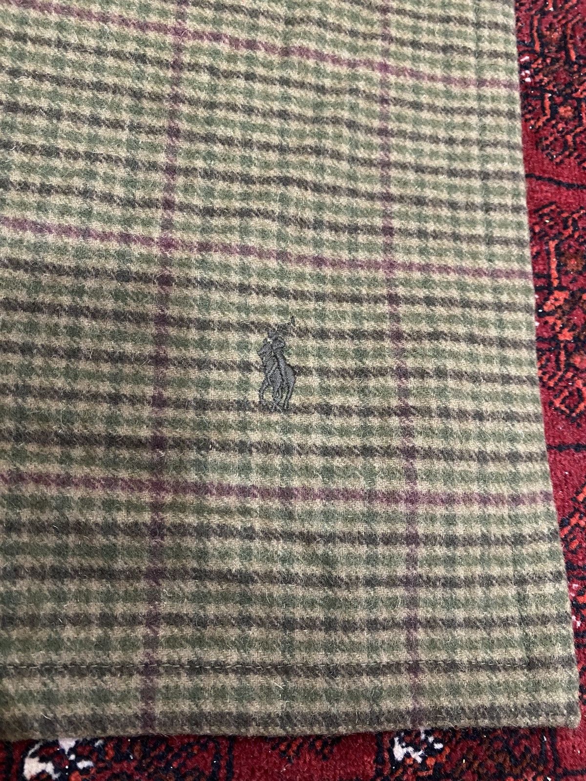 Ralph Lauren Ralph Lauren plaid wool blanket Size ONE SIZE - 1 Thumbnail