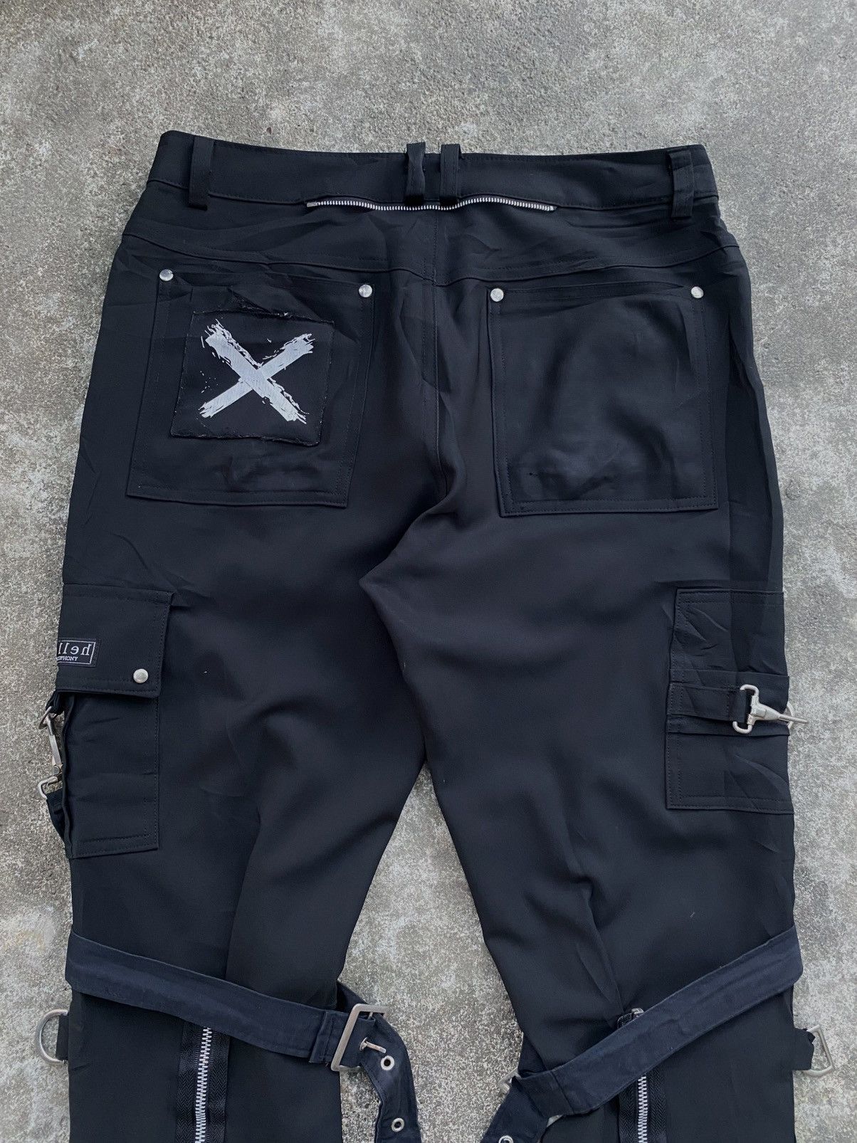 Seditionaries HELLOHELL CACOPHONY BONDAGE PUNK GOTHIC PANTS Size US 29 - 10 Thumbnail