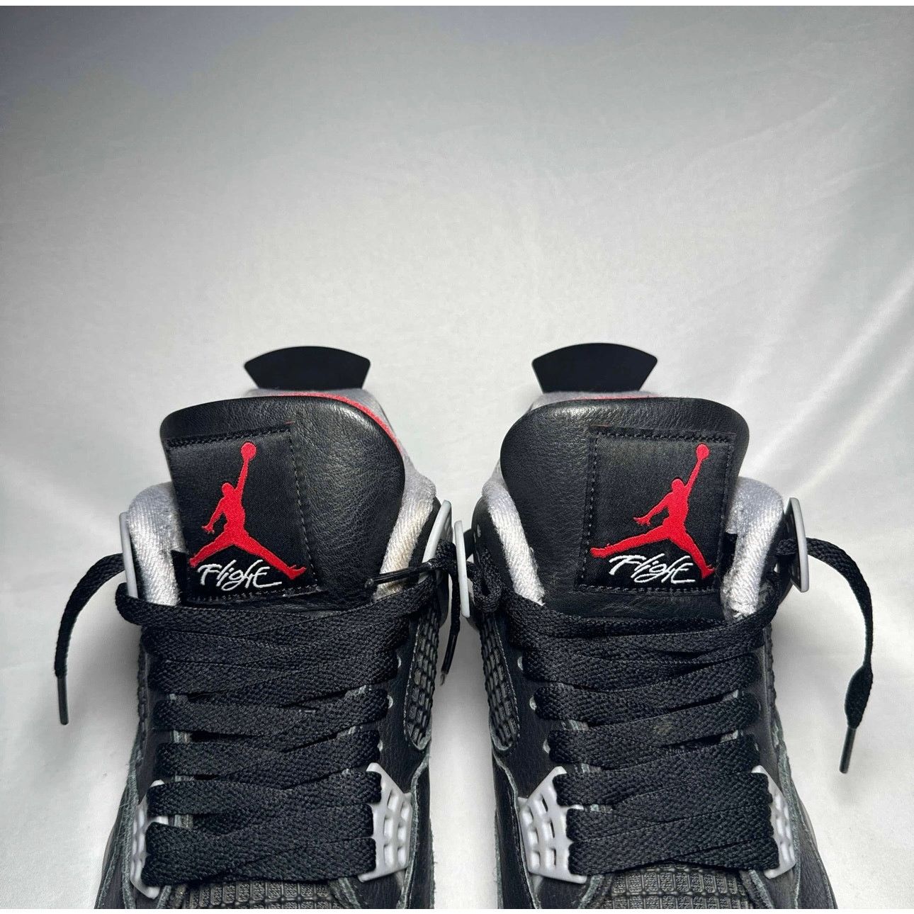Jordan Brand × Nike Size 9.5 Nike Air Jordan 4 Retro Bred Reimagined Men's Shoes Size US 9.5 / EU 42-43 - 9 Thumbnail