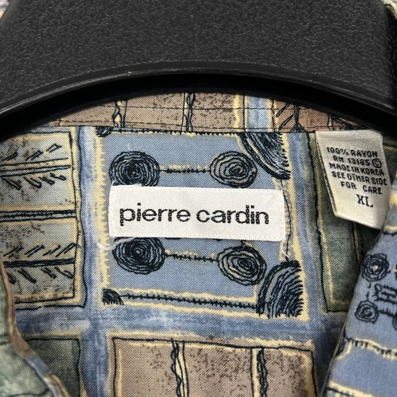 Pierre Cardin Pierre Cardin Shirt Men Geometric Hawaiian Button Up XL Size US XL / EU 56 / 4 - 7 Thumbnail