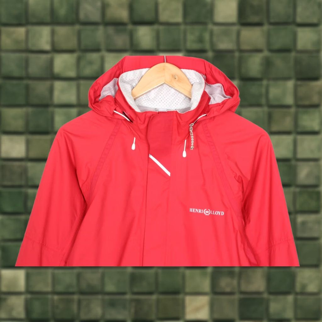 Henri Lloyd HENRI LLOYD Atmosphere Hooded Waterproof Jacket Men Size S Red MJ4240 Size US S / EU 44-46 / 1 - 1 Thumbnail