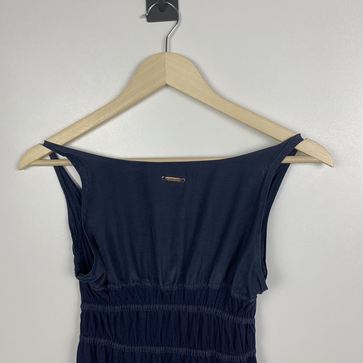Burberry Thomas Burberry Blue Mini Dress Size XS Size XS / US 0-2 / IT 36-38 - 7 Thumbnail