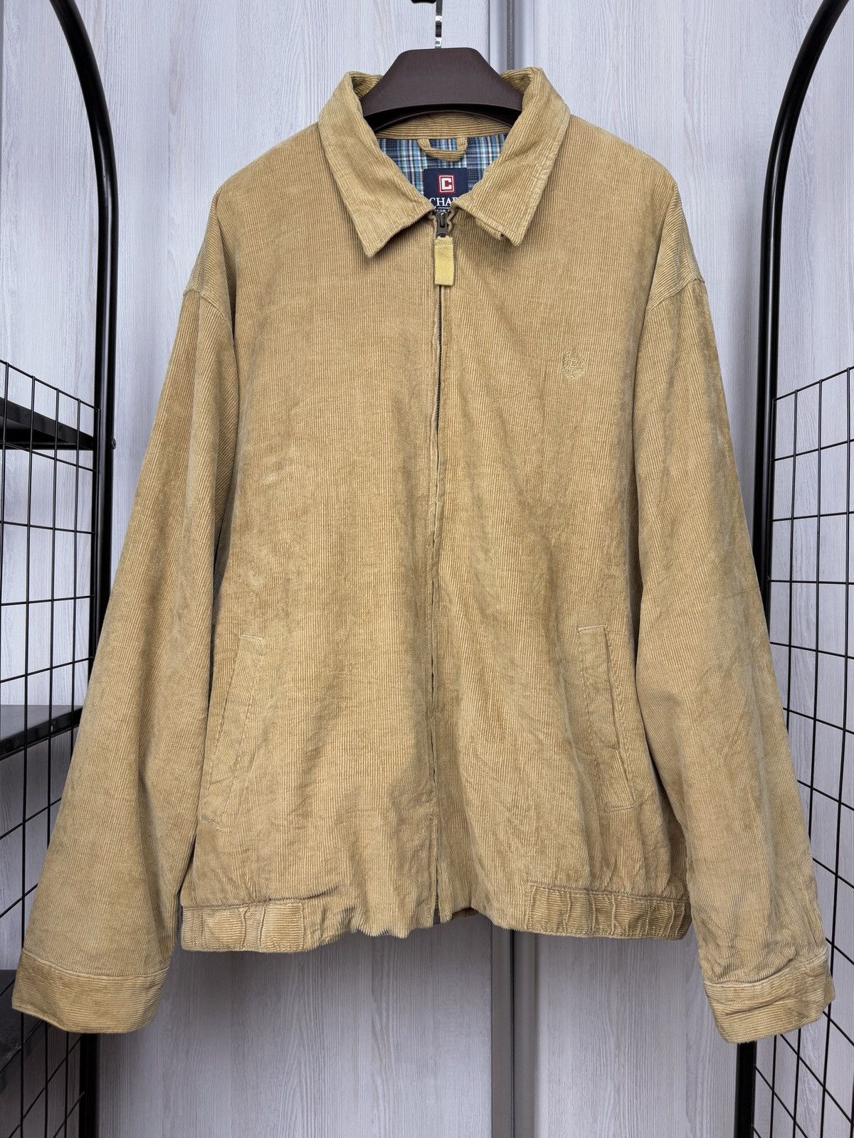 Chaps Ralph Lauren Vintage Chaps Ralph Lauren Corduroy Plaid Lined Chore Jacket Size US XXL / EU 58 / 5 - 2 Thumbnail