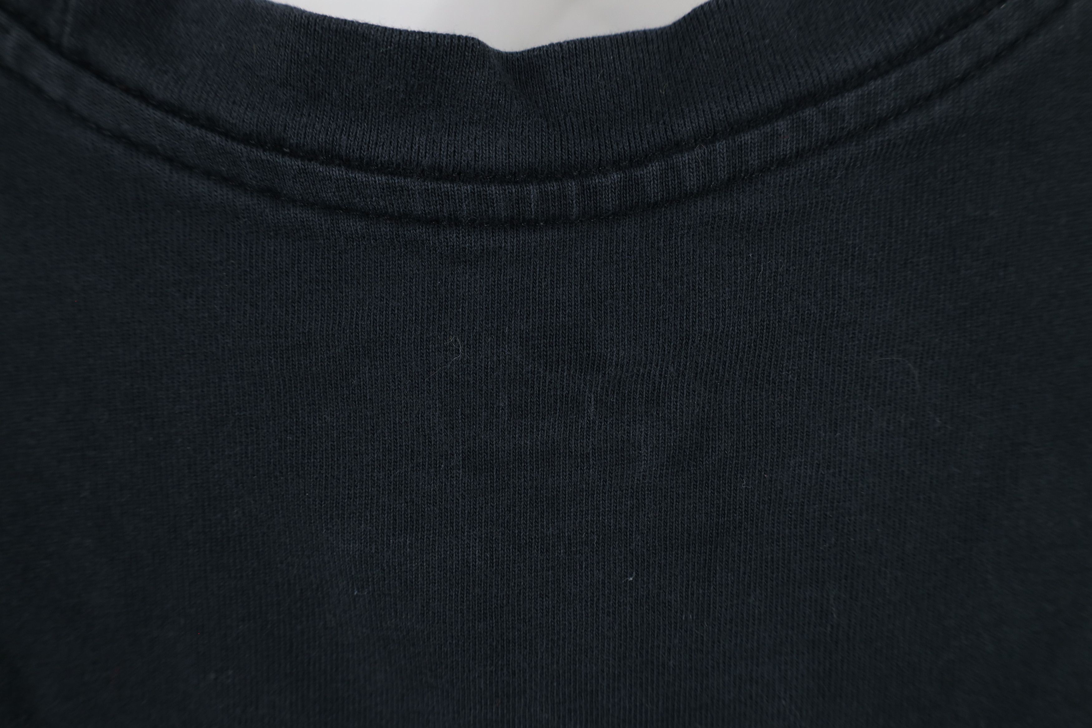 Nike × Vintage Y2K Nike Scott Center Swoosh Cropped Loose Fit T-Shirt Black Size L / US 10 / IT 46 - 8 Thumbnail