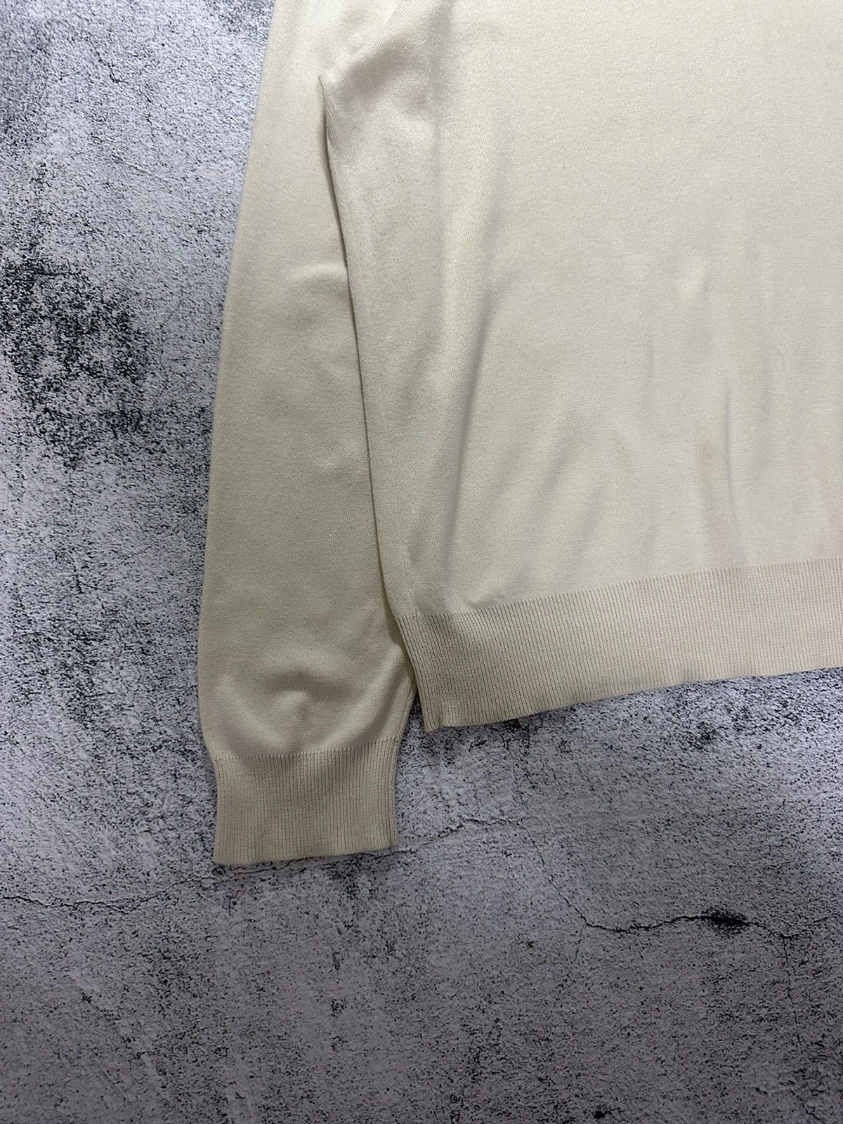 Polo Ralph Lauren Vintage Polo Ralph Lauren Sweater Beige Grey Logo Size US M / EU 48-50 / 2 - 6 Thumbnail