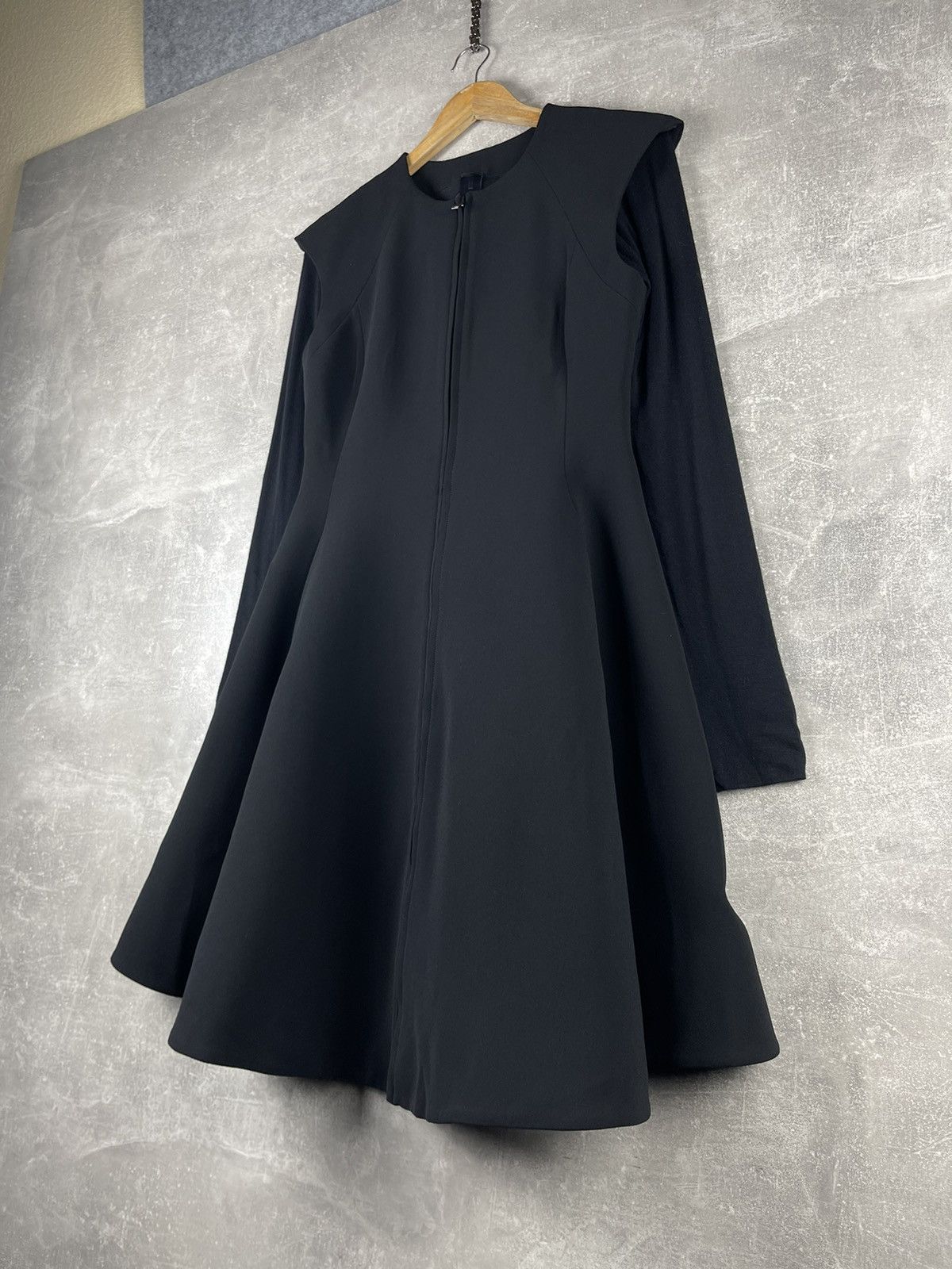 Gareth Pugh Gareth Pugh FW14 Archives Avant Grde Sculptural Black Dress Size M / US 6-8 / IT 42-44 - 3 Thumbnail