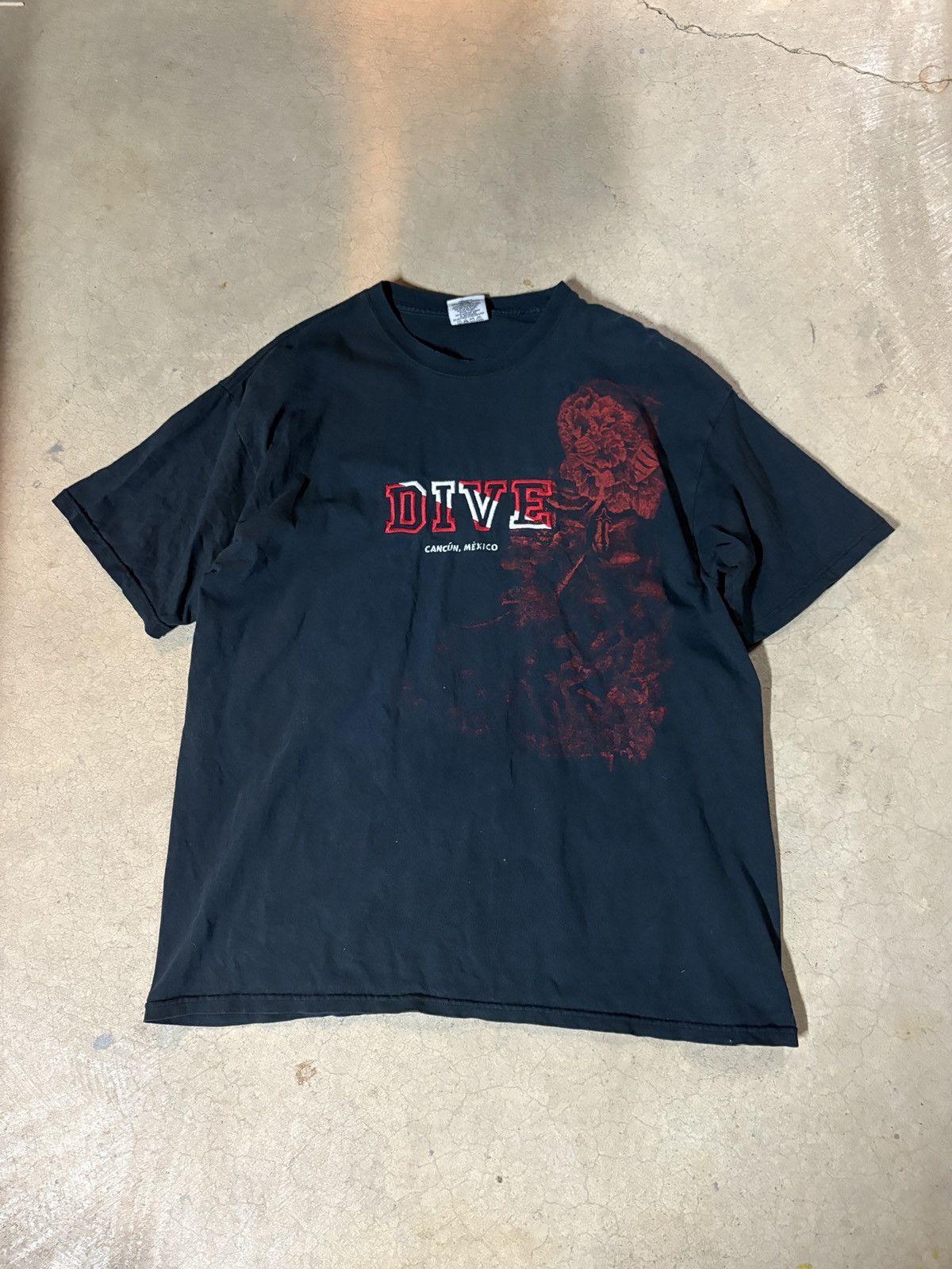 Other Vintage 00's Dive Y2K Coral Reef Surf Tee Faded Black XL Size US XL / EU 56 / 4 - 1 Thumbnail