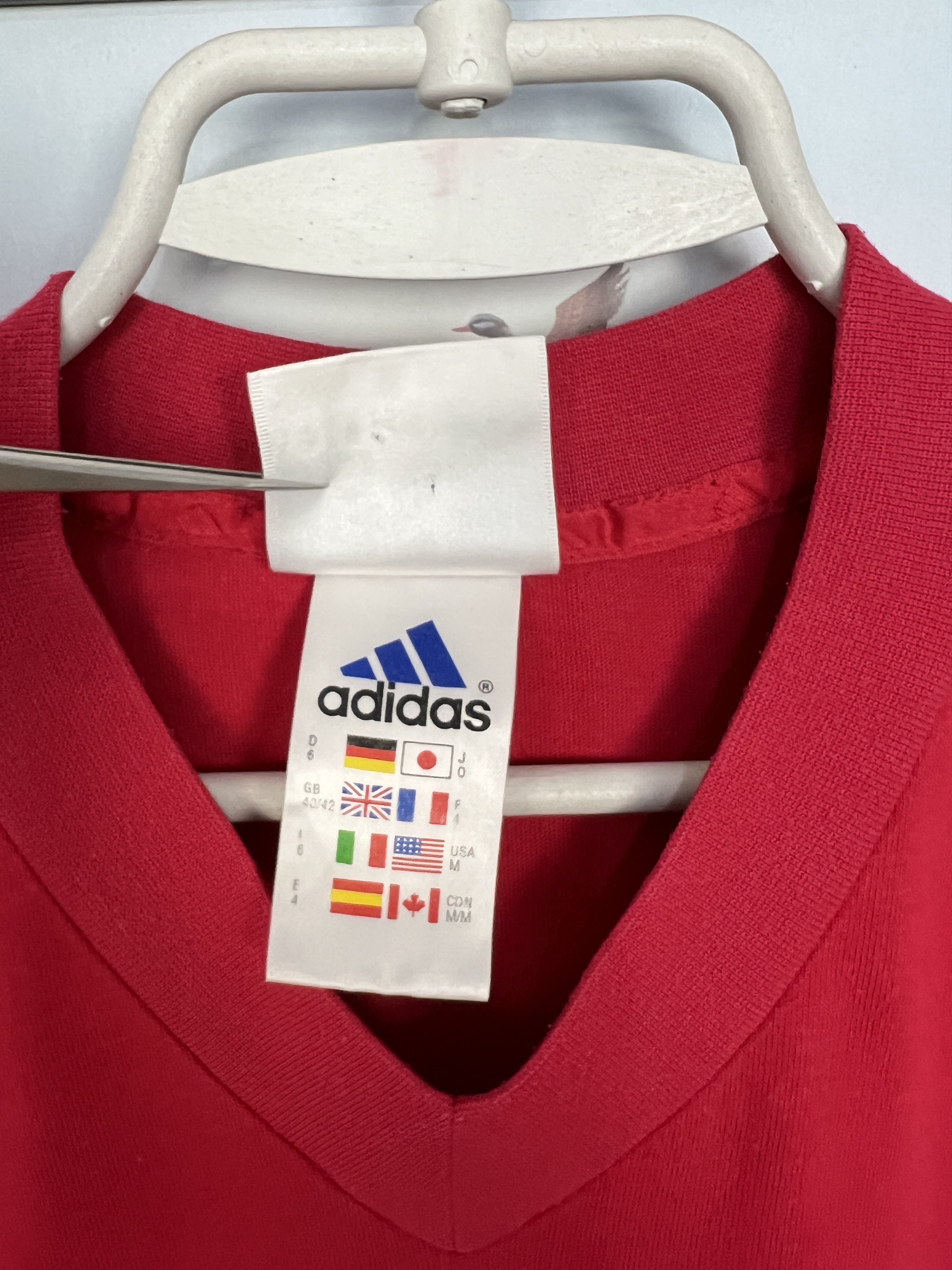Adidas Vintage 90's Adidas Nurnberg Football Template Shirt Soccer Size US M / EU 48-50 / 2 - 9 Thumbnail