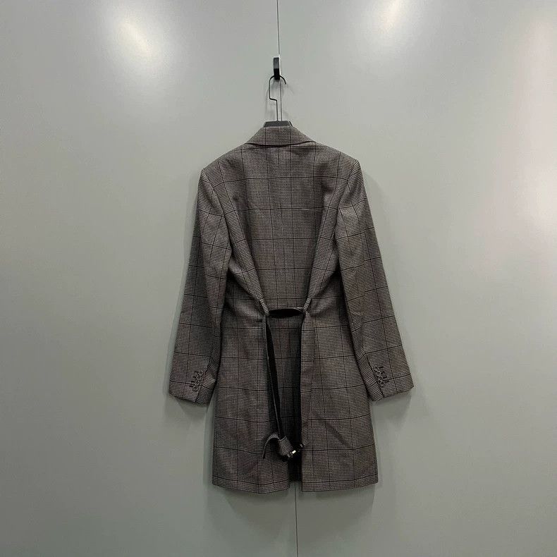 Dior Dior Thousand-bird checkered coat 2501-Nextarrow Size US M / EU 48-50 / 2 - 2 Thumbnail