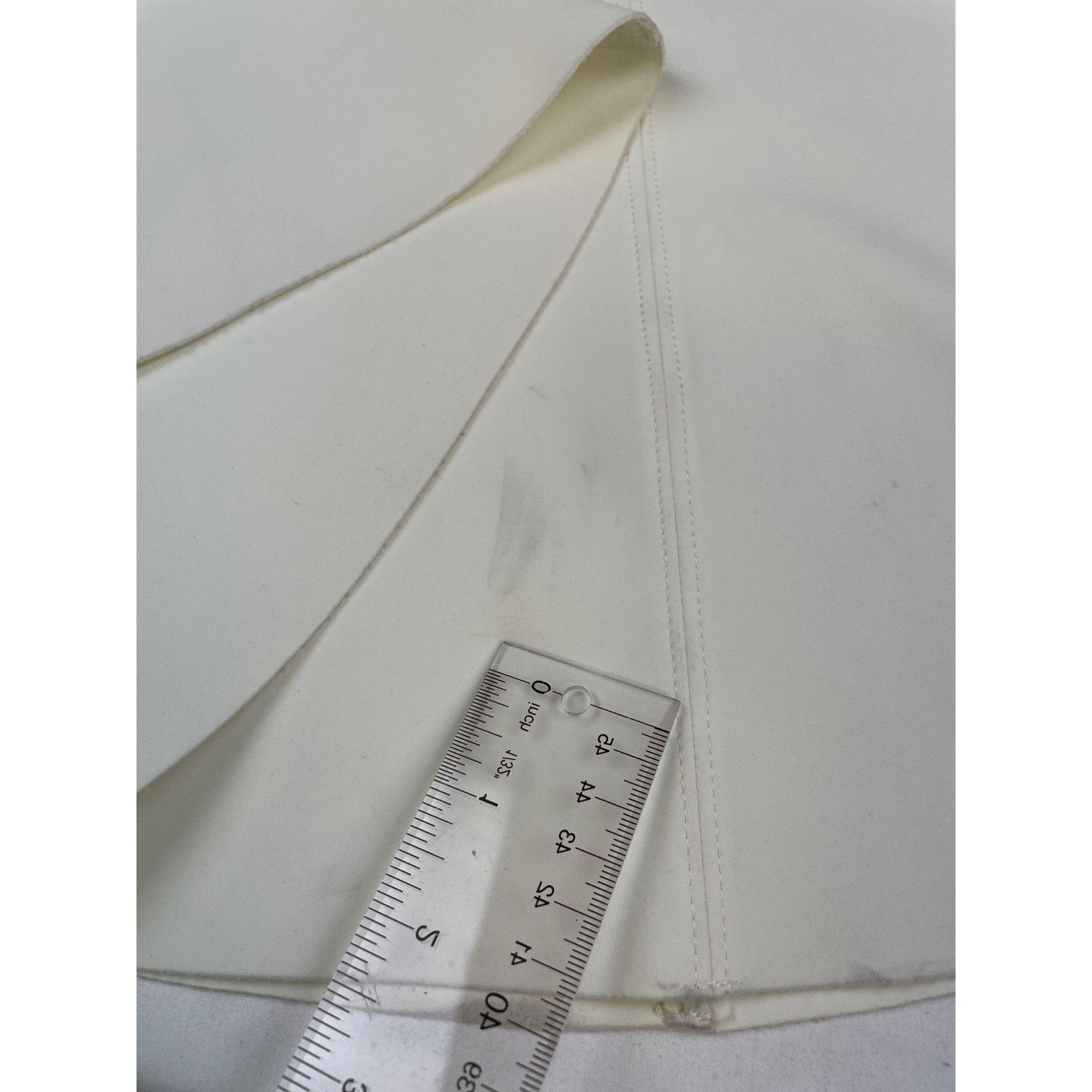 Theory Theory Women's White Sleeveless Dress Fit & Flare Mini Size Size L / US 10 / IT 46 - 11 Thumbnail