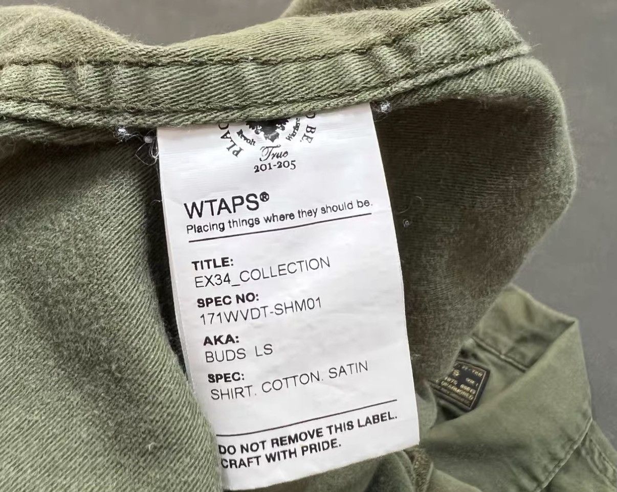 Wtaps WTAPS BUDS LS SHIRT Two-Pocket Work Shirt Jacket J16 Size US XS / EU 42 / 0 - 6 Thumbnail