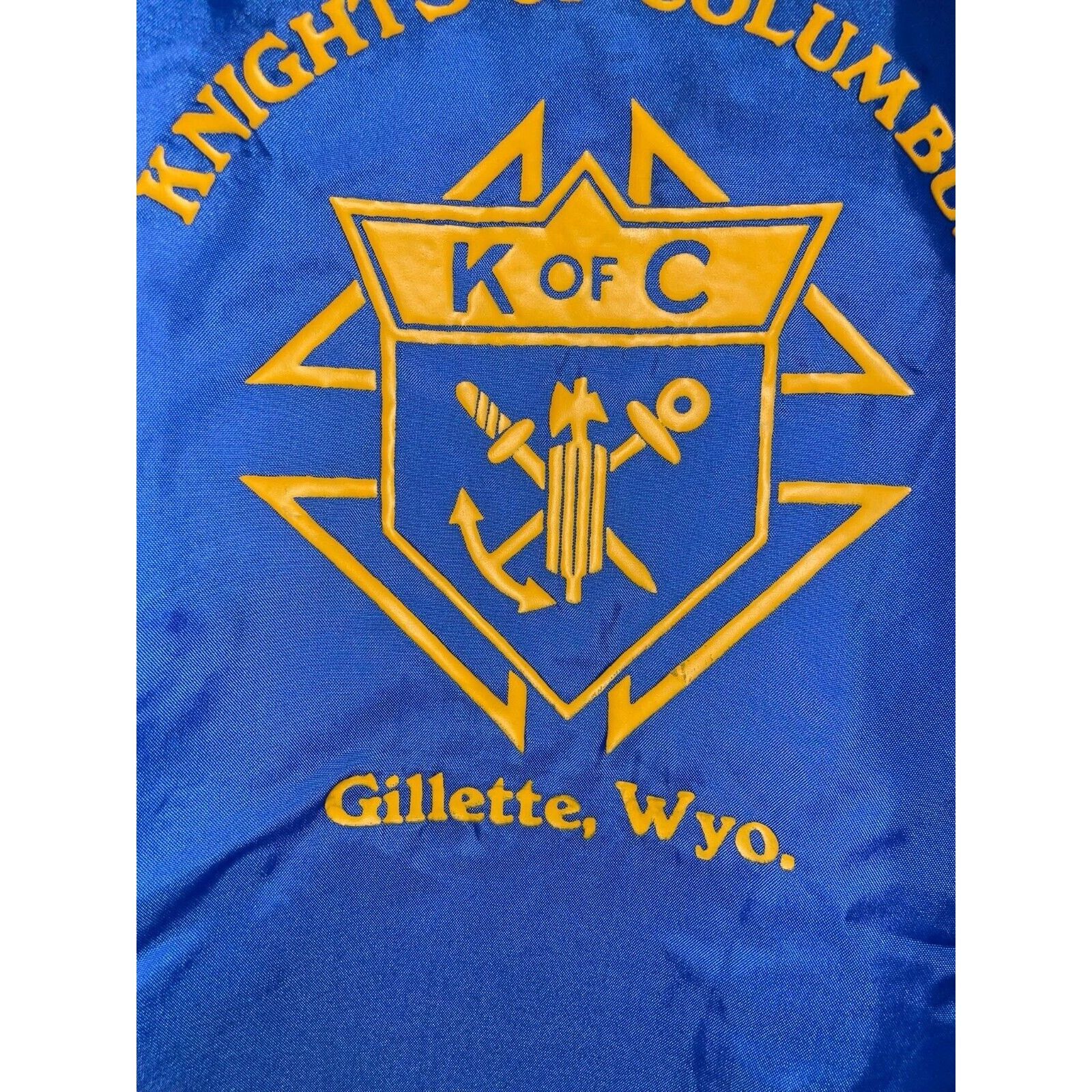 Vintage Vintage Knights Of Columbus Jacket Gillette Blue 80s VTG L Size US XL / EU 56 / 4 - 12 Thumbnail