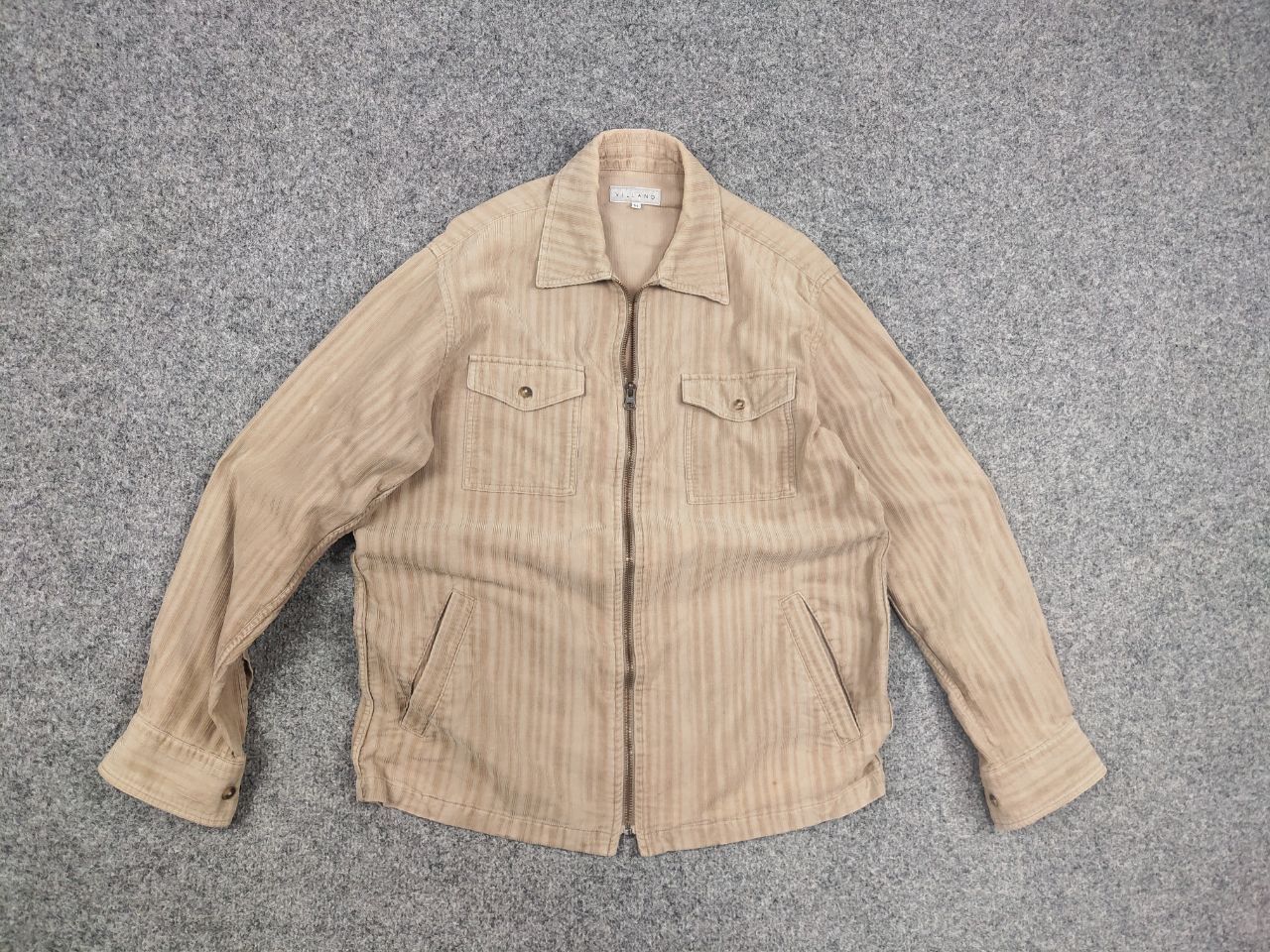 Japanese Brand Villand Vintage Japan Made Overshirt Zip Light Pocket jacket Size US M / EU 48-50 / 2 - 8 Thumbnail