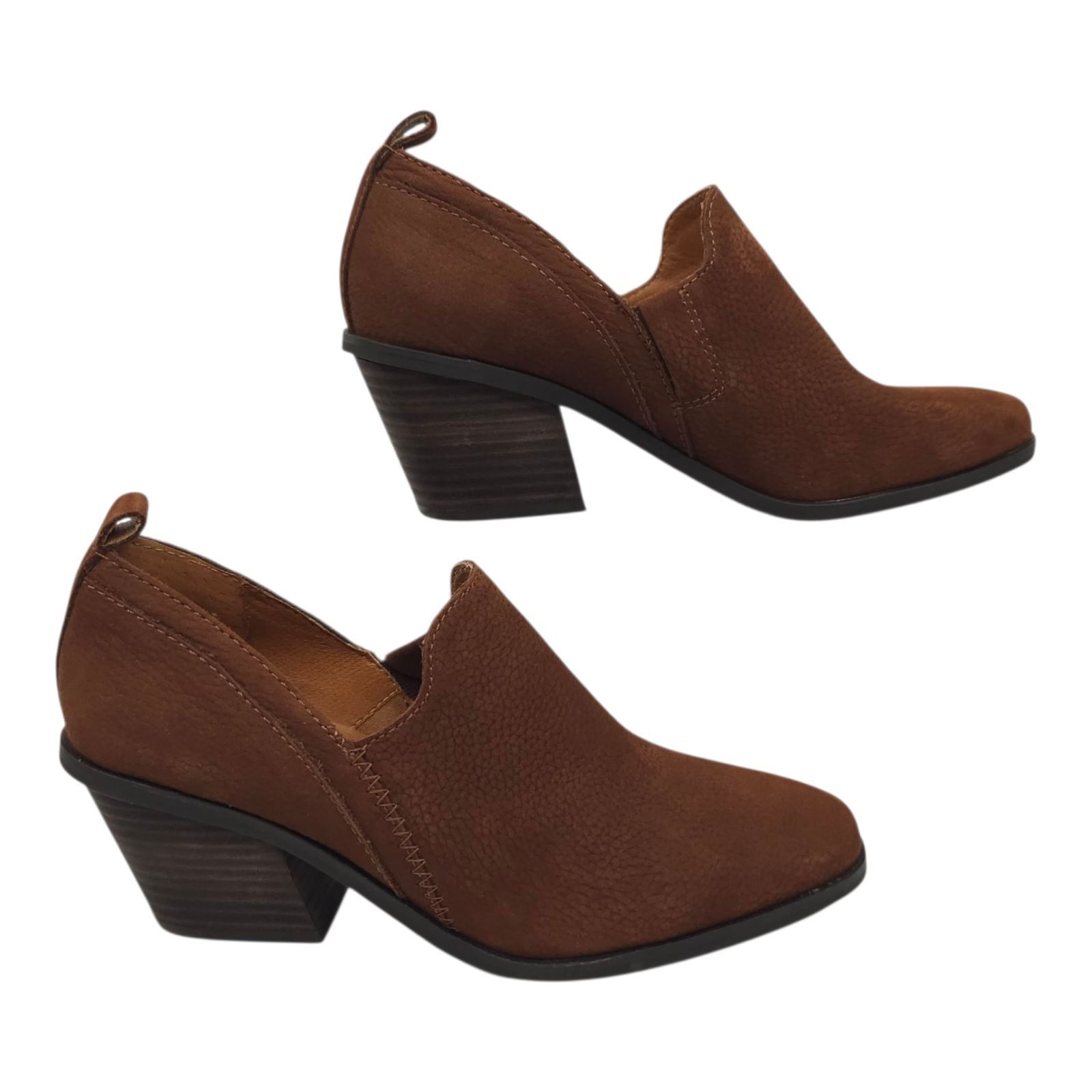 Lucky Brand Lucky Brand Vennia Ankle Bootie Womens Size 8 Block Stacked Size US 8 / IT 38 - 12 Thumbnail
